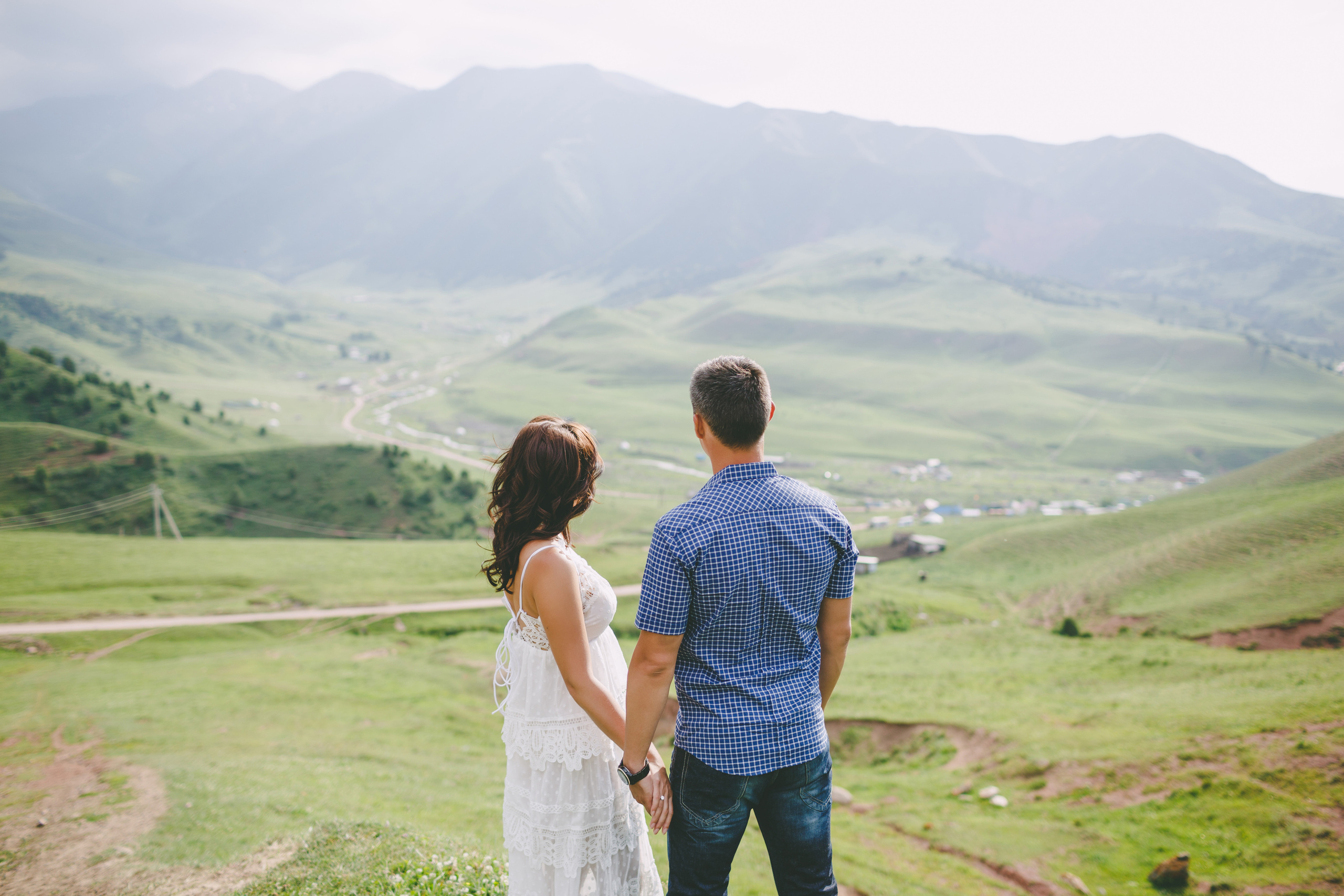 Фотосъемка для двоих в ущелье Чункурчак. Фотограф в Бишкеке Оксана Шувалова