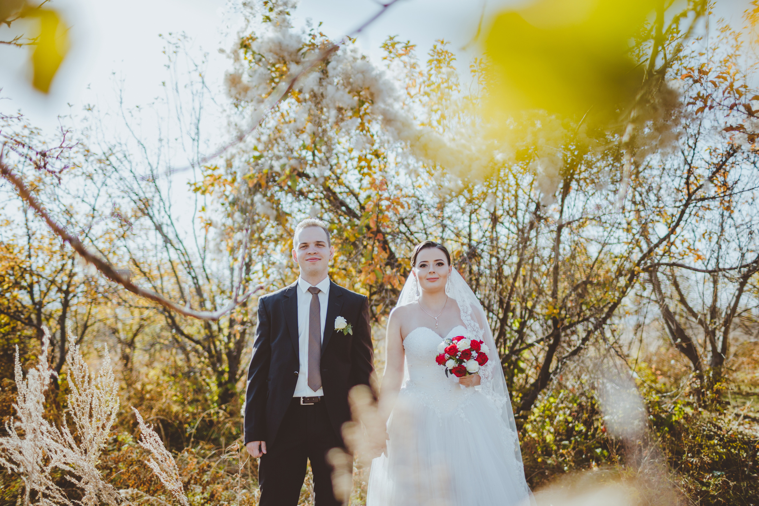 Свадебная фотосессия в яблоневом саду рядом с городом Бишкек. Фотограф в Бишкеке Оксана Шувалова