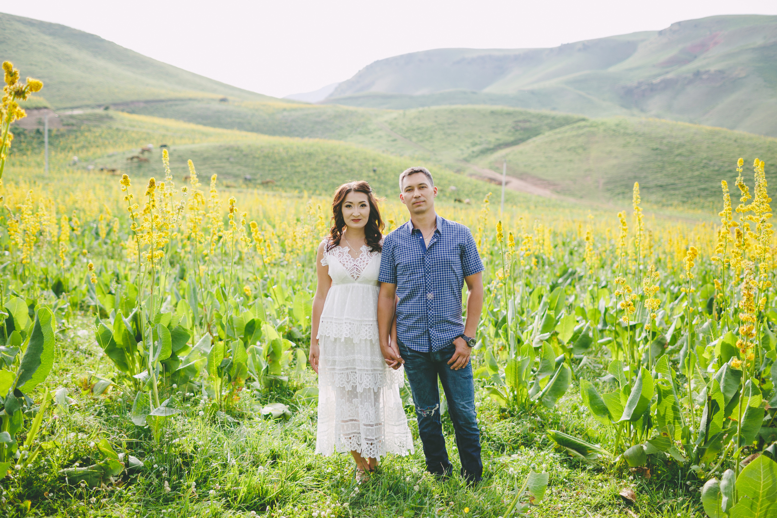 Фотосъемка для двоих в ущелье Чункурчак. Фотограф в Бишкеке Оксана Шувалова