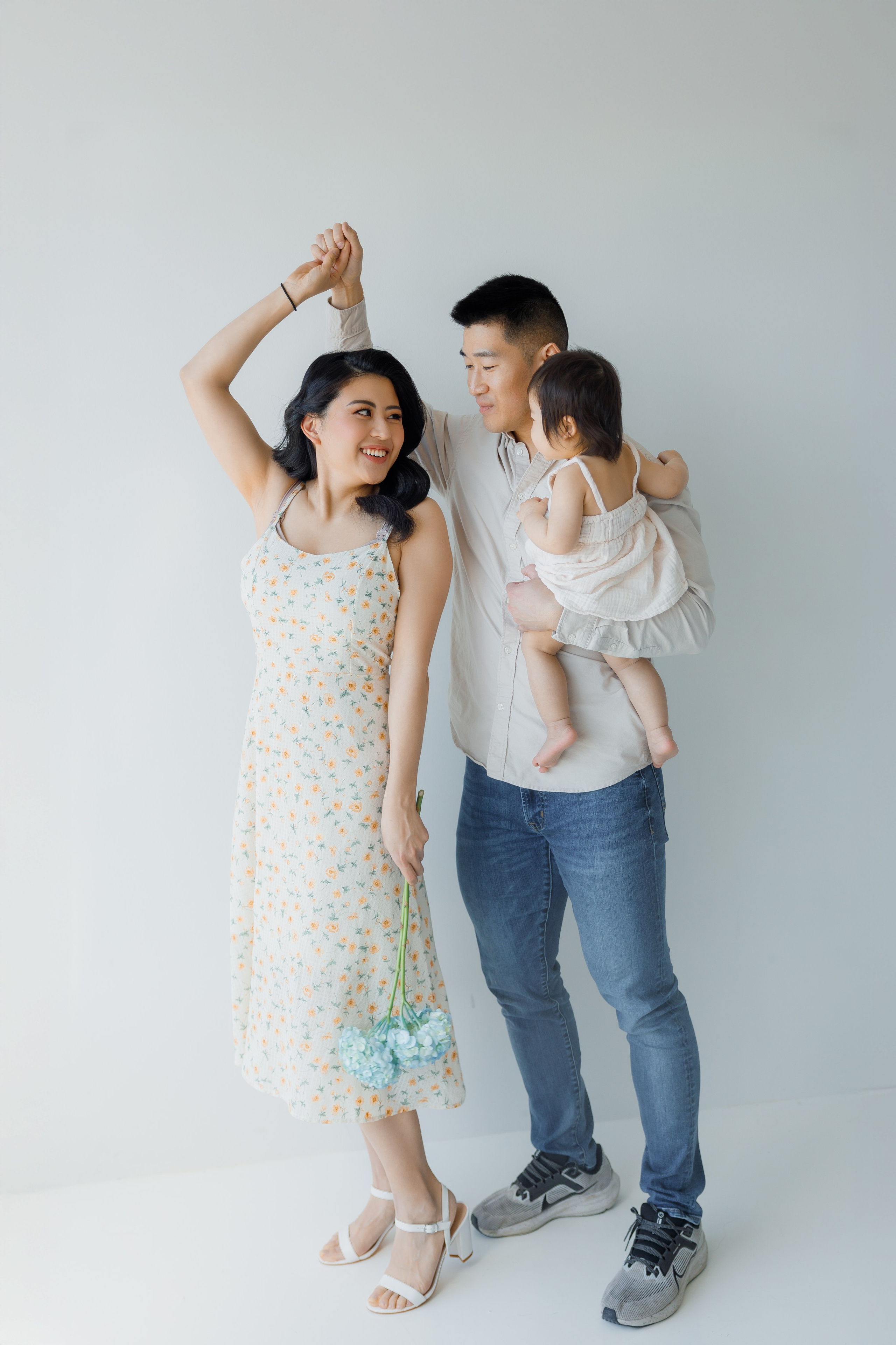 Nika’s family. Home