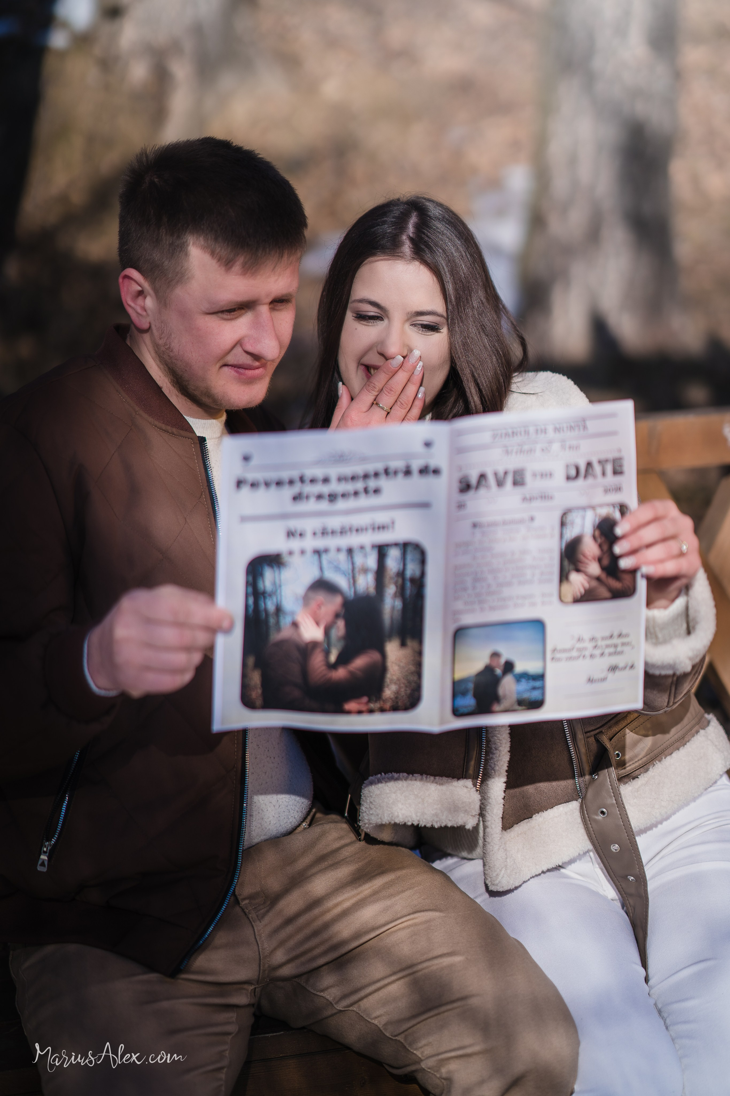 Ana & Mihai - Save the Date. Marius Alex fotograf de eveniment si portret din Suceava