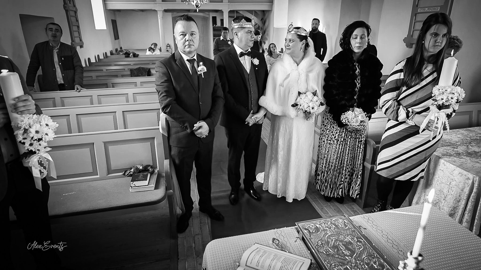 Vasile si Alina - Cununia religioasa Hadsted. Alex Events Photographer / Videographer in Denmark Horsens, Vejle, Odense, Aarhus. Wedding, Baptism, Photo Studio