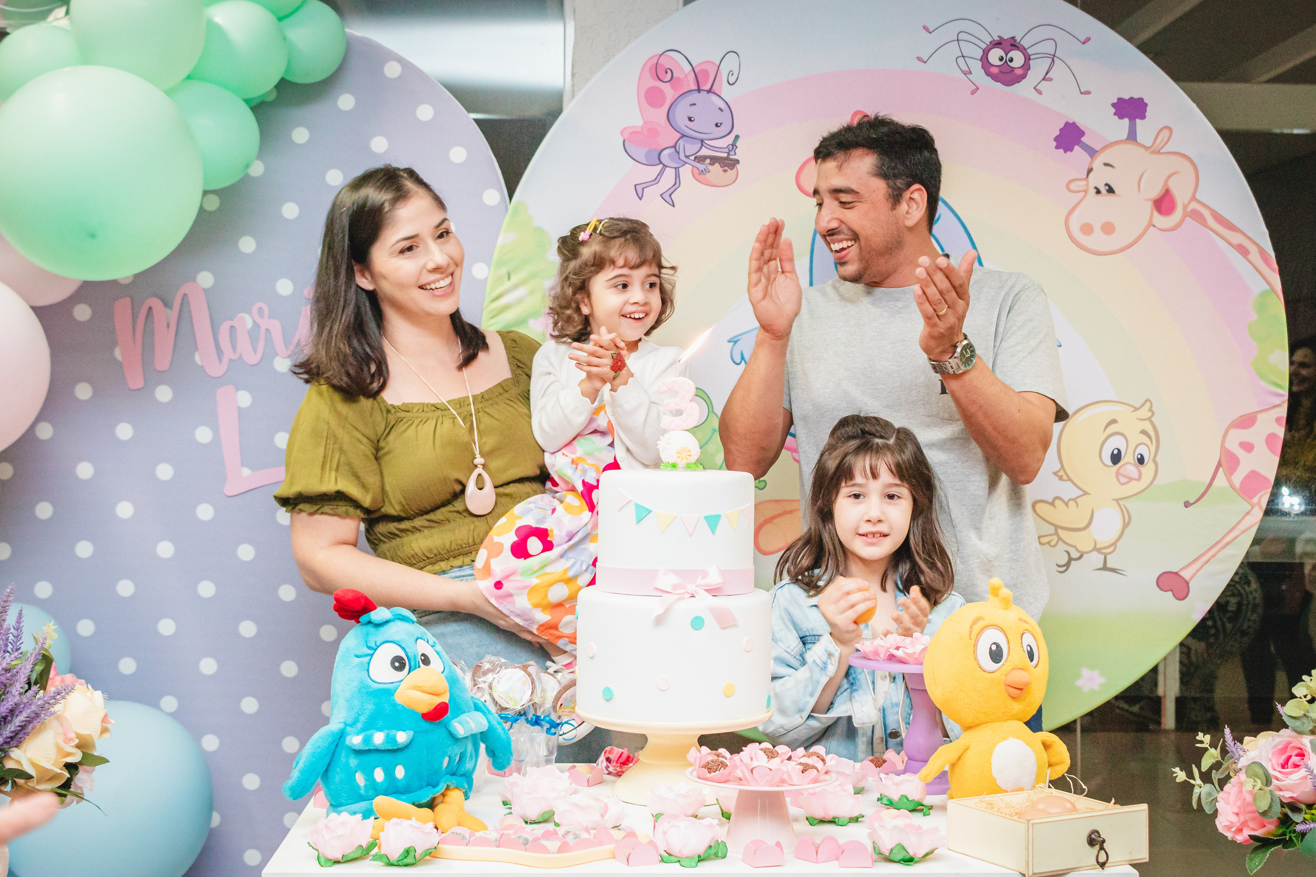 Maria Luiza — Aniversário 3 anos. Principal