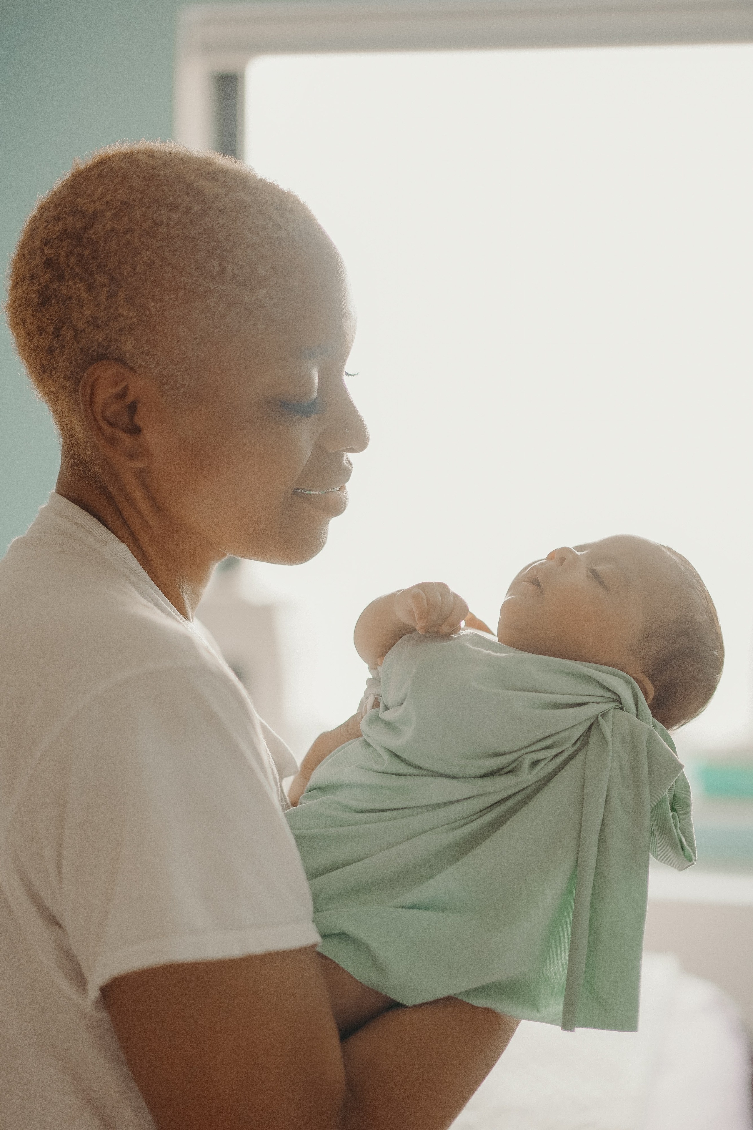 Photos for a two month old baby. Portrait and wedding photographer in New York
