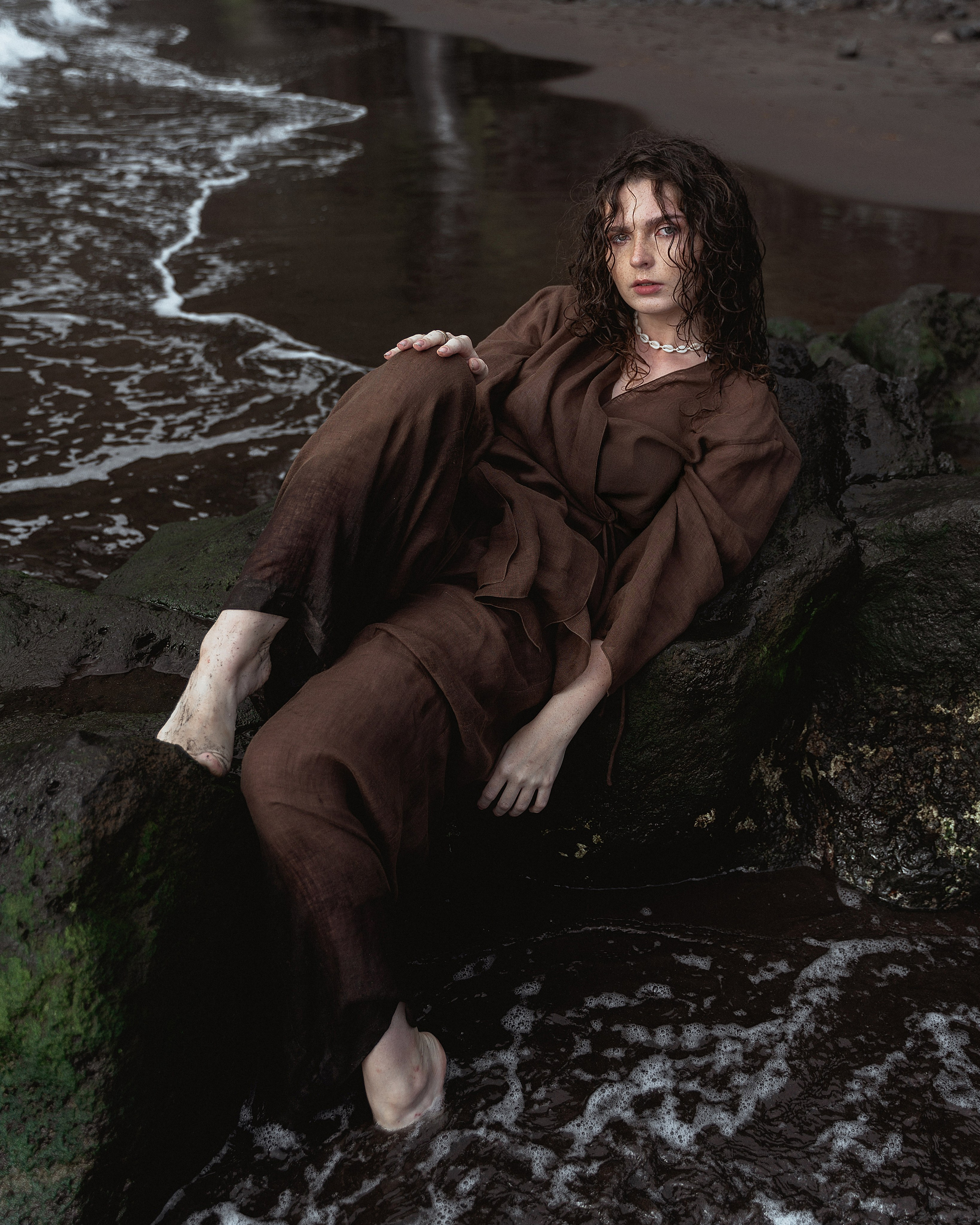 Misty Beach Portraits with Anita at Seixal | Madeira Photographer. Your photographer in Madeira