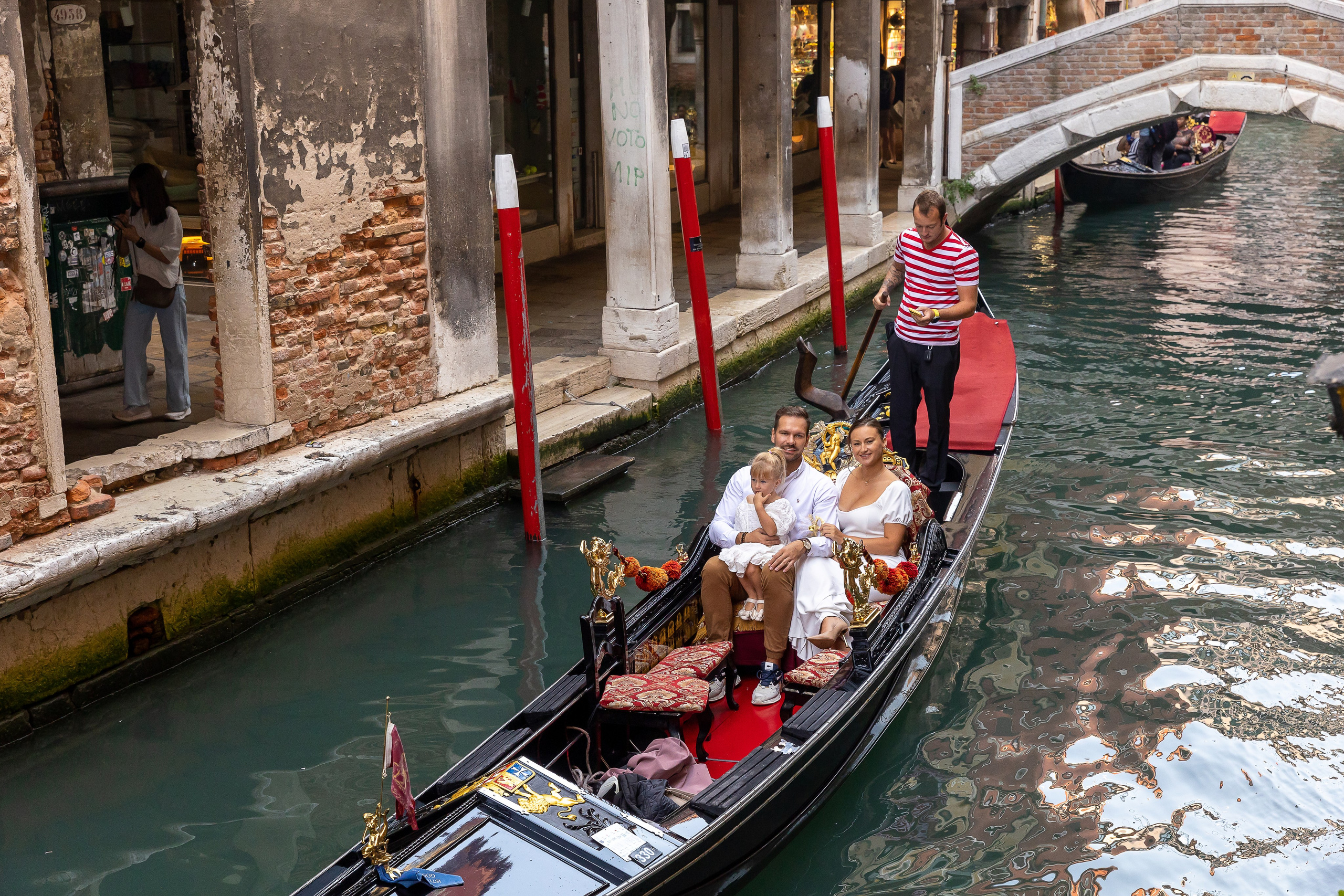 Emi and family at sunset