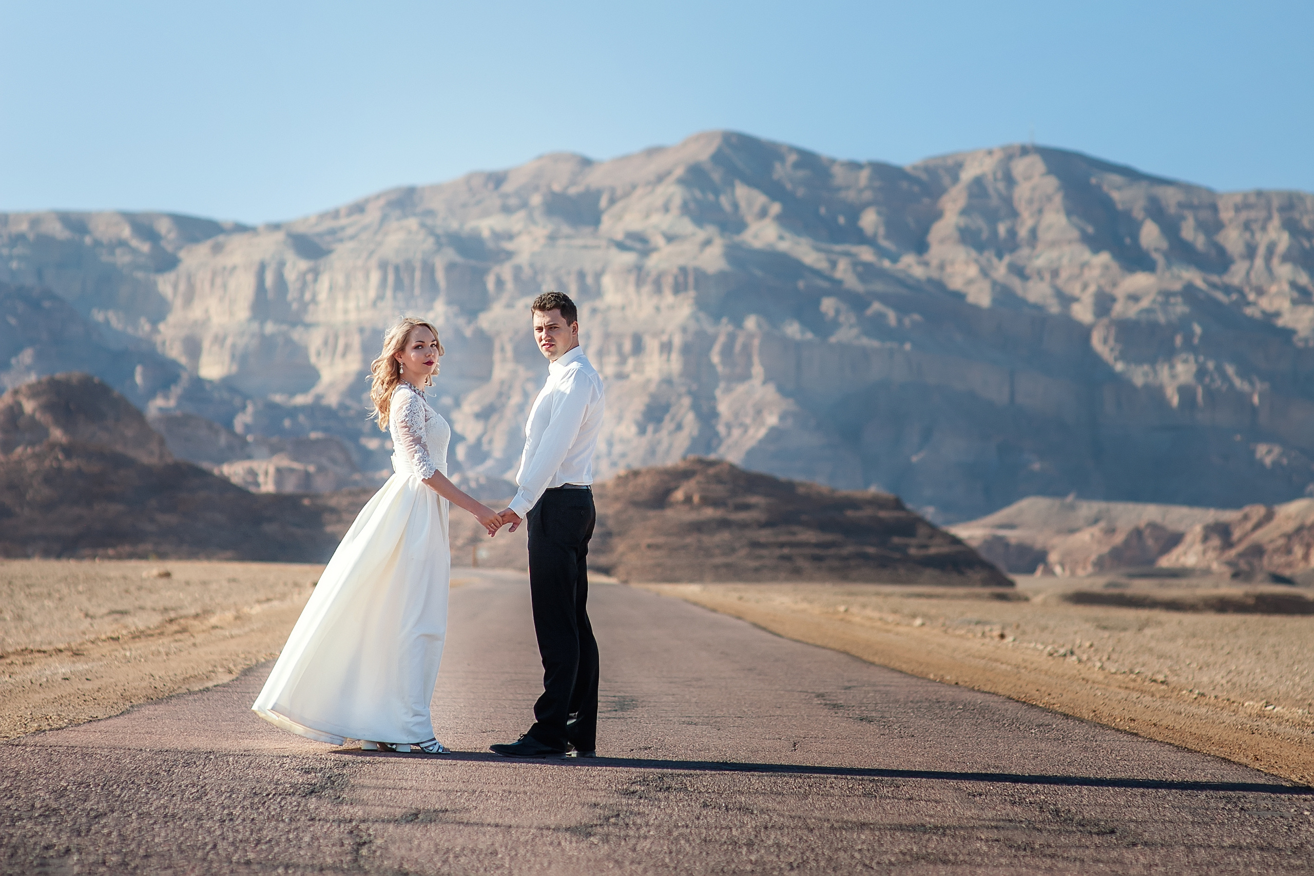 Свадебная love-story в пустыне Тимна для Татьяны и Константина. Семейный детский беременности love-story фотограф Эйлат Израиль Ольга Амчиславски