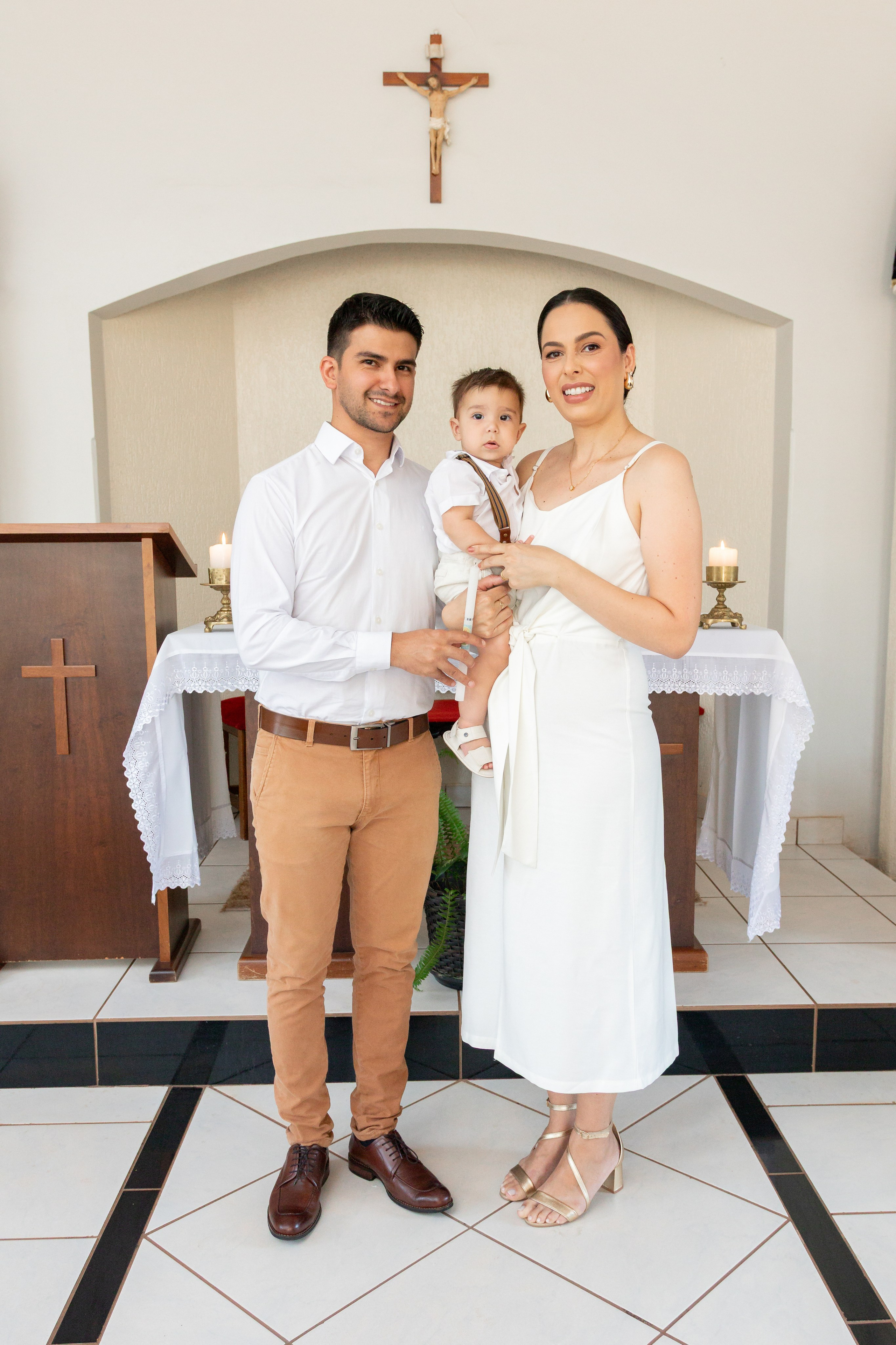 Lucca — Batizado. Principal