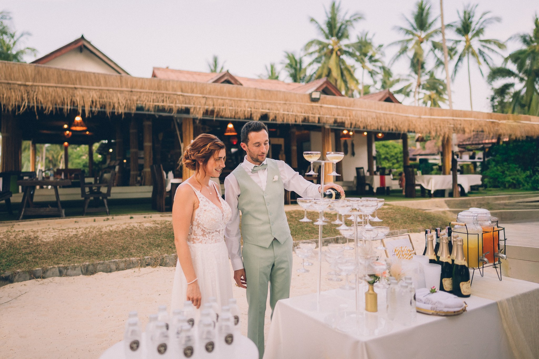Chloe and Jimmy. Wedding on Koh Samui, Thailand