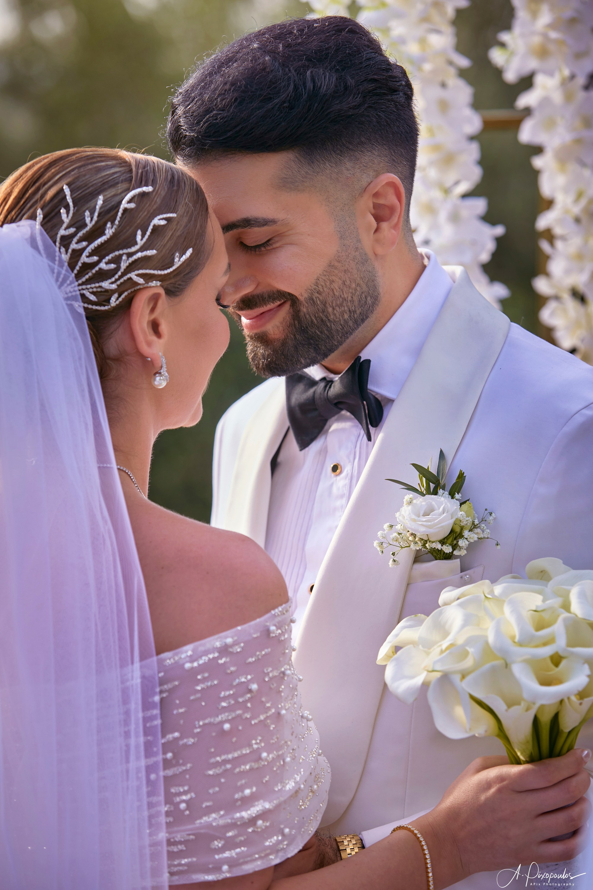 Christina & Paiman Wedding Day (Royal Hotel — Peraia). Φωτογράφος Αναστάσιος Πιξόπουλος