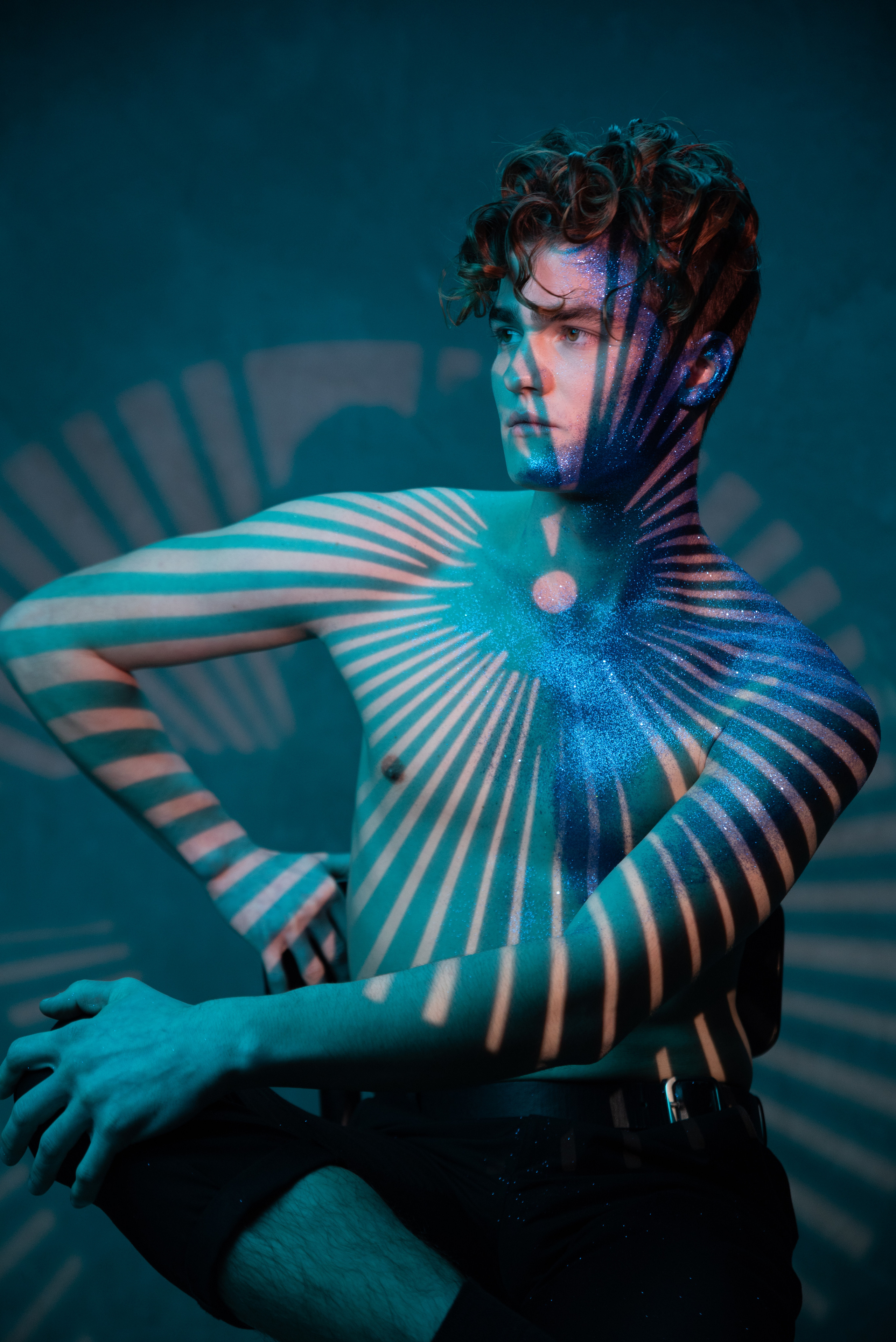 Circus poster. Ekaterina Verbitskaya. Photography