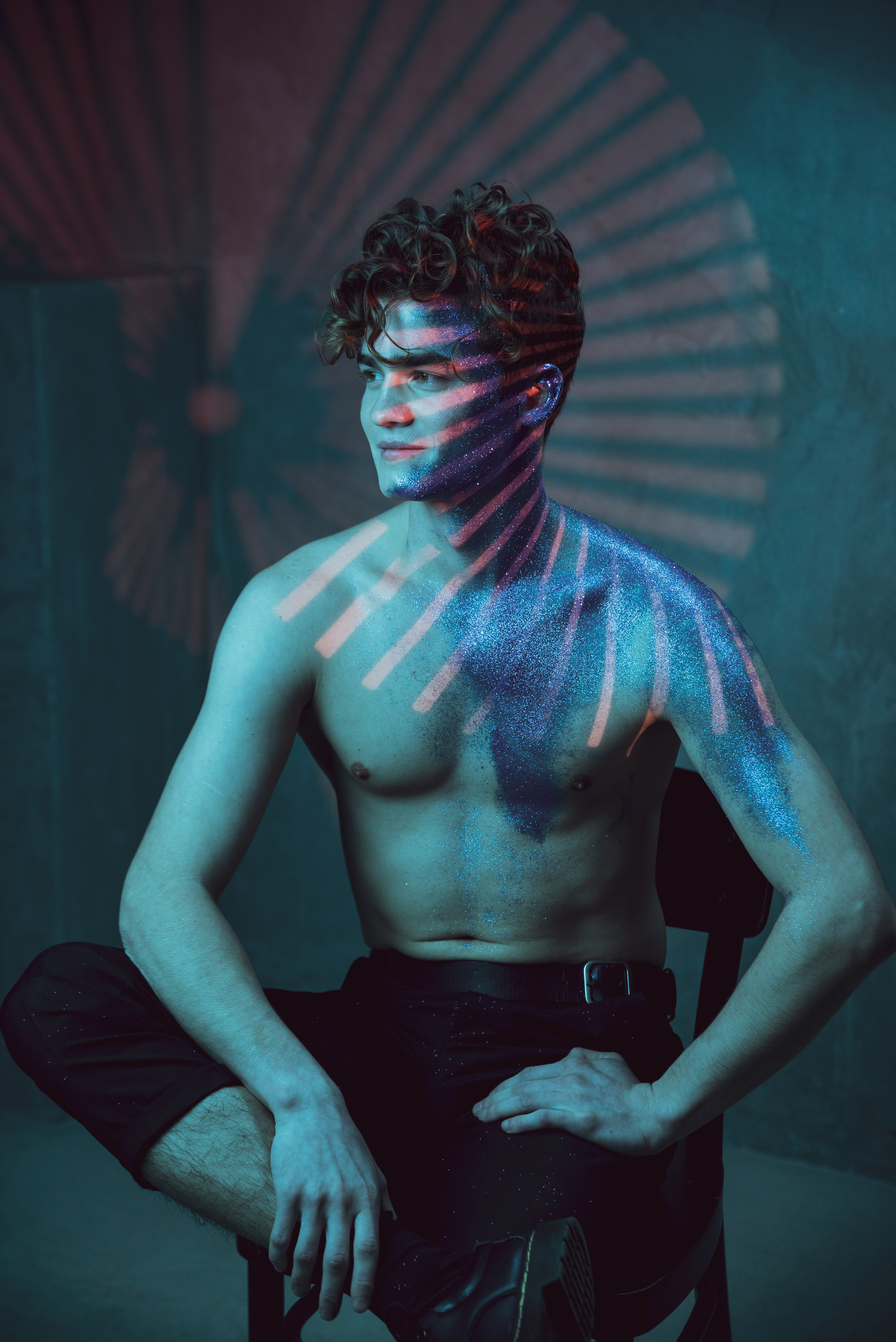 Circus poster. Ekaterina Verbitskaya. Photography