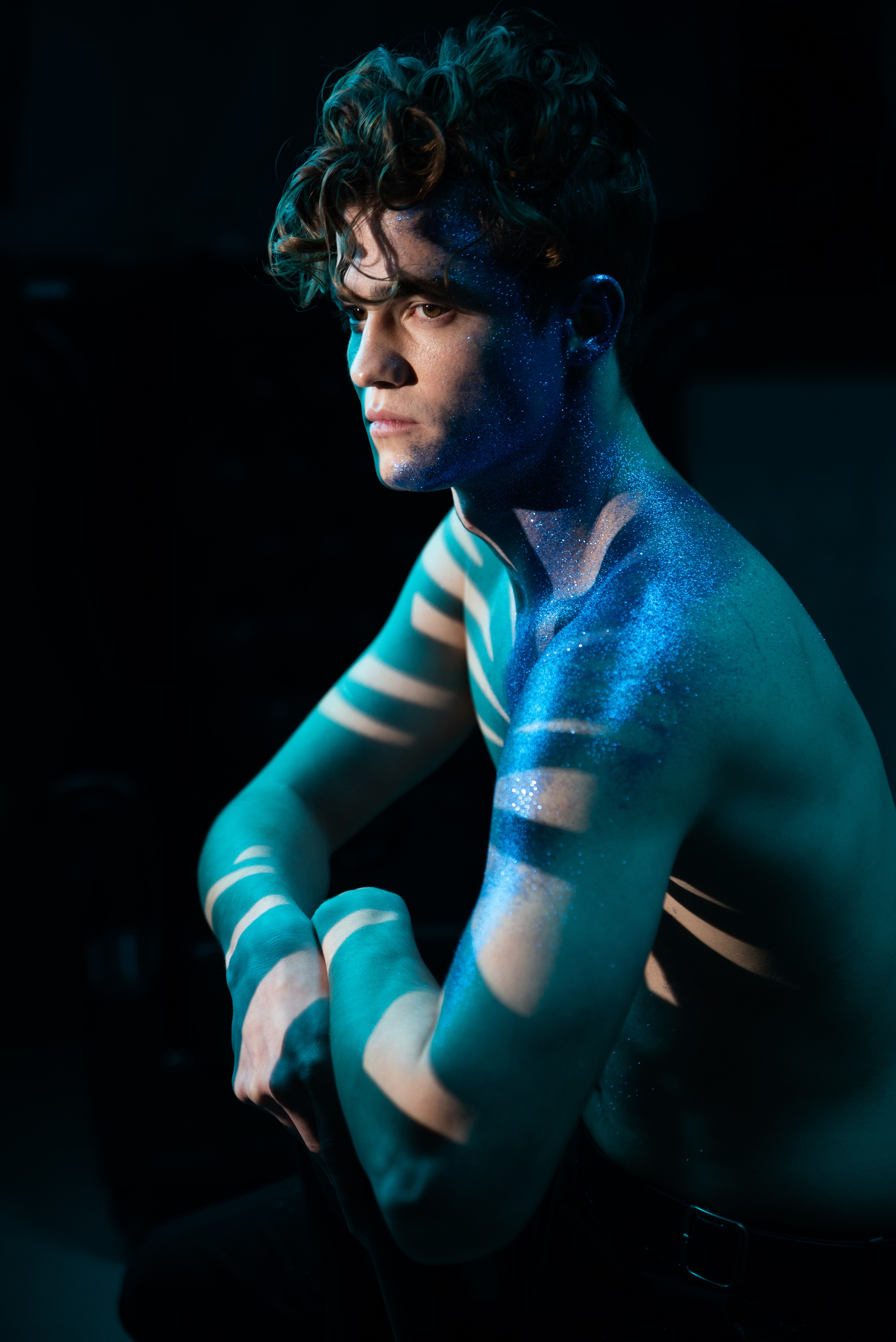 Circus poster. Ekaterina Verbitskaya. Photography