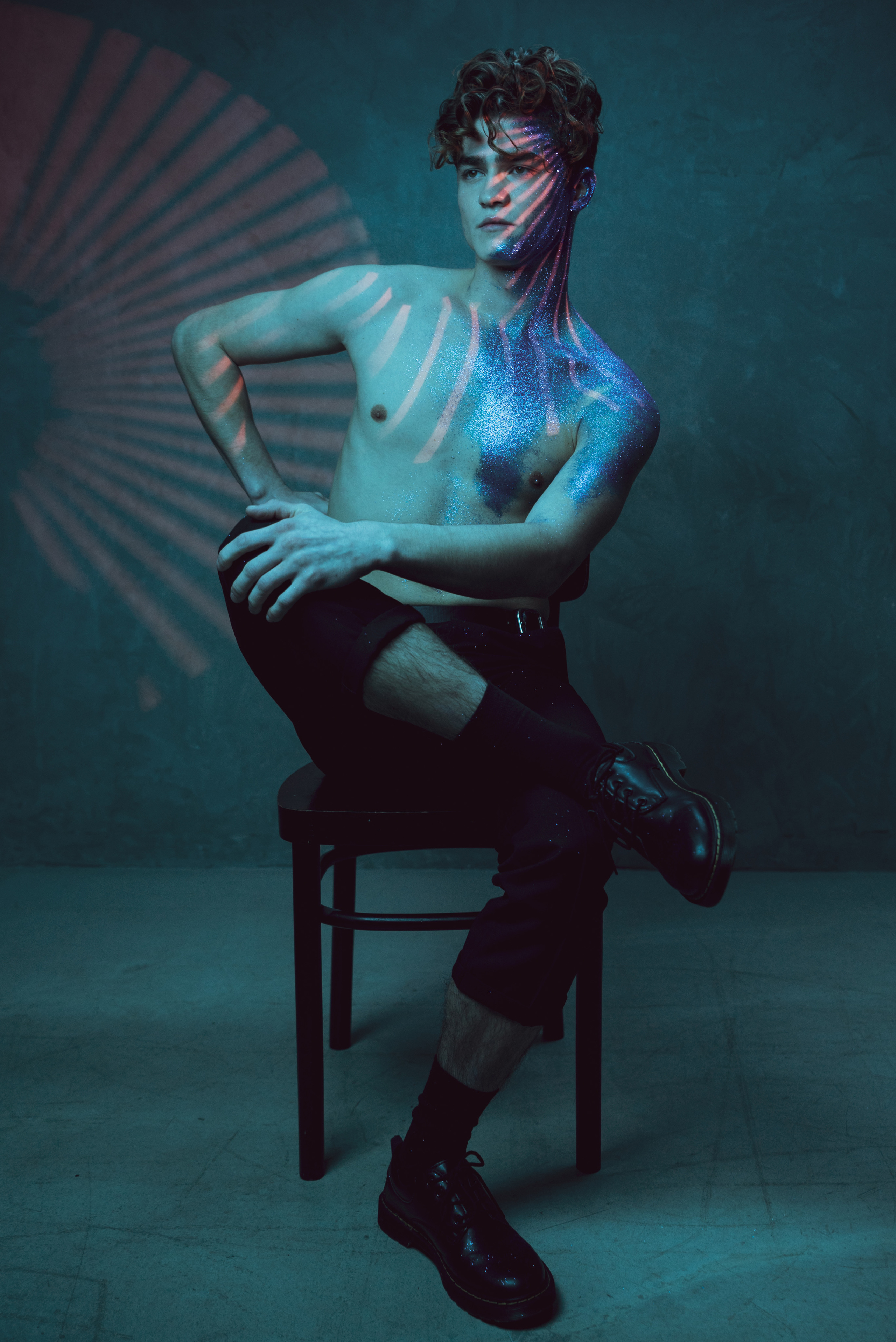 Circus poster. Ekaterina Verbitskaya. Photography