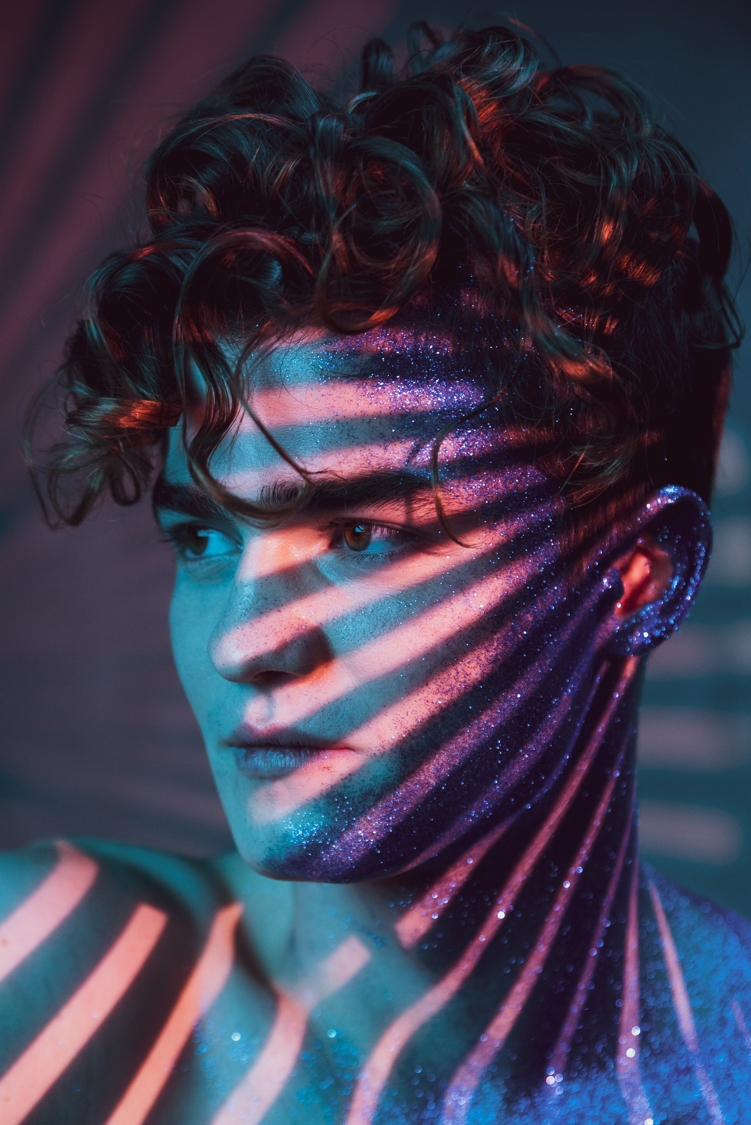 Circus poster. Ekaterina Verbitskaya. Photography