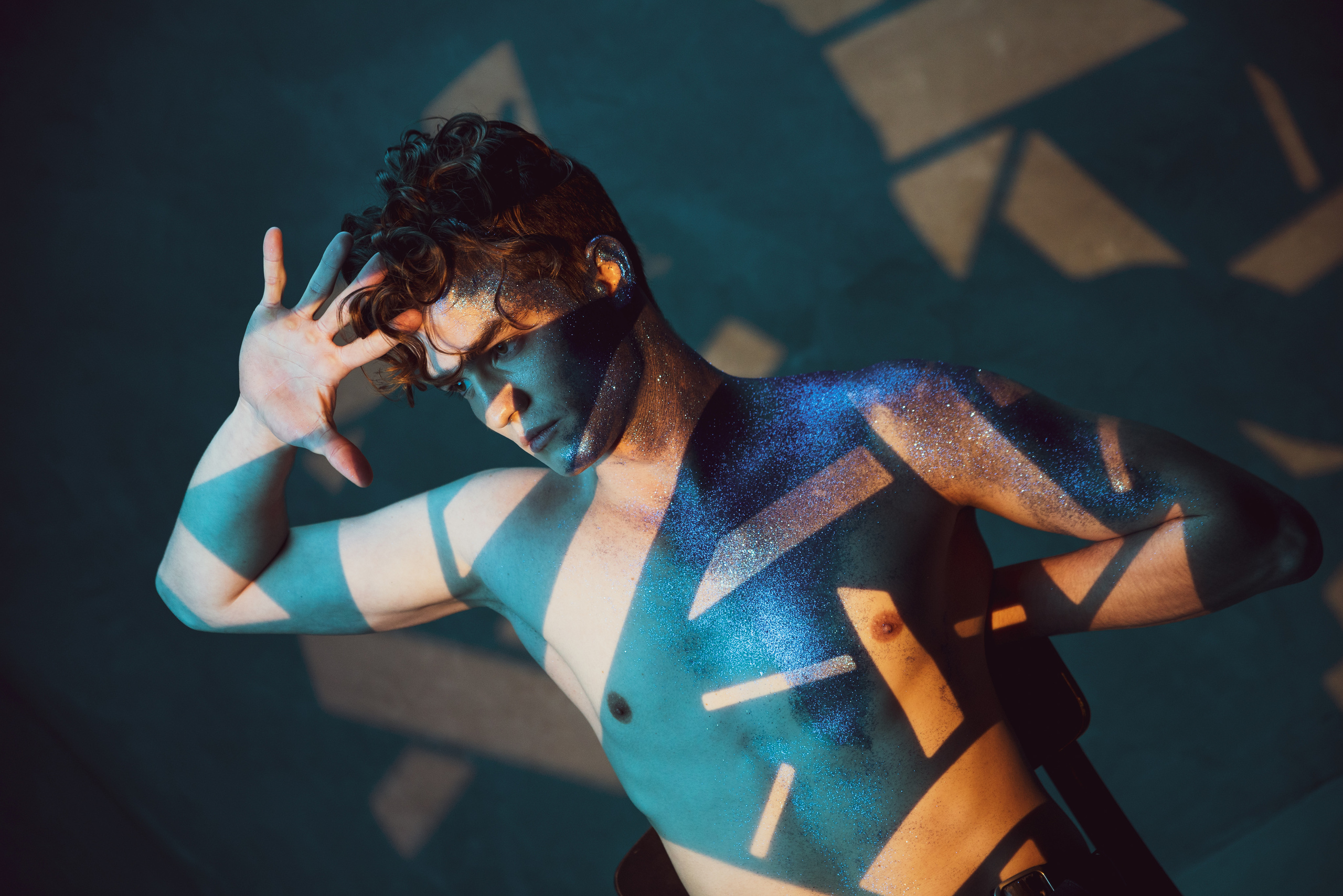 Circus poster. Ekaterina Verbitskaya. Photography