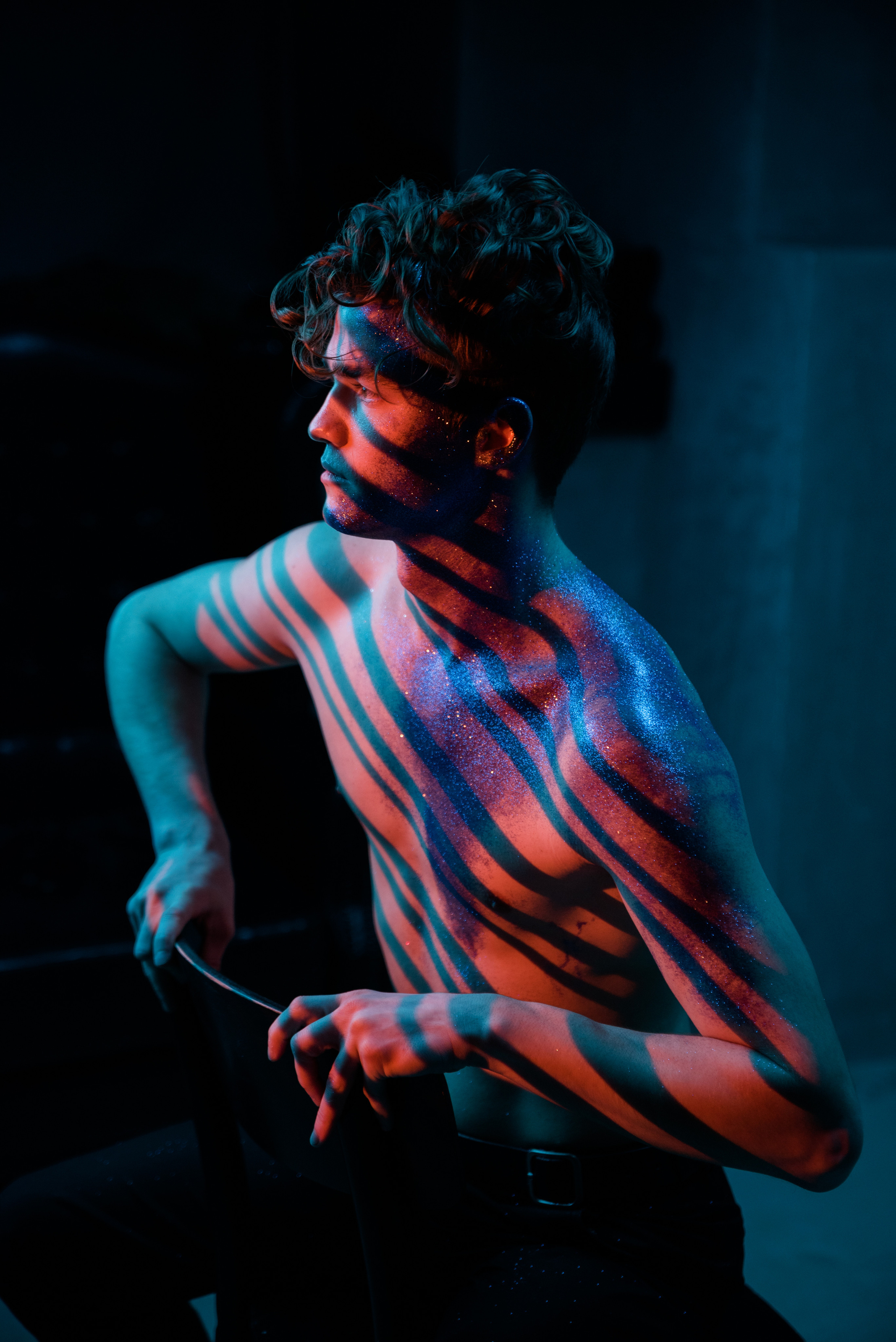 Circus poster. Ekaterina Verbitskaya. Photography