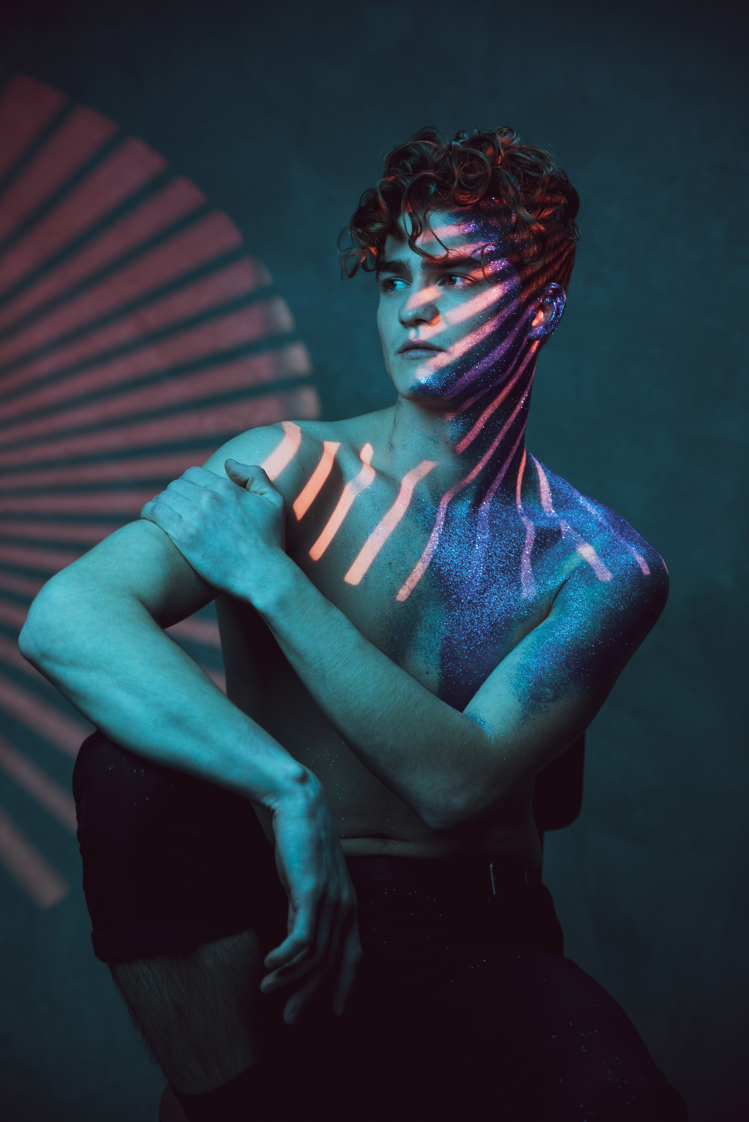 Circus poster. Ekaterina Verbitskaya. Photography