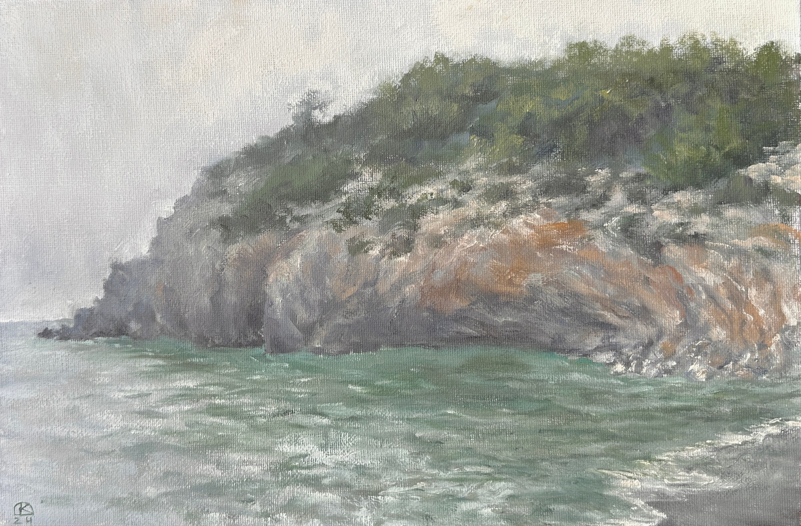 20 X 30, lienzo sobre cartón óleo