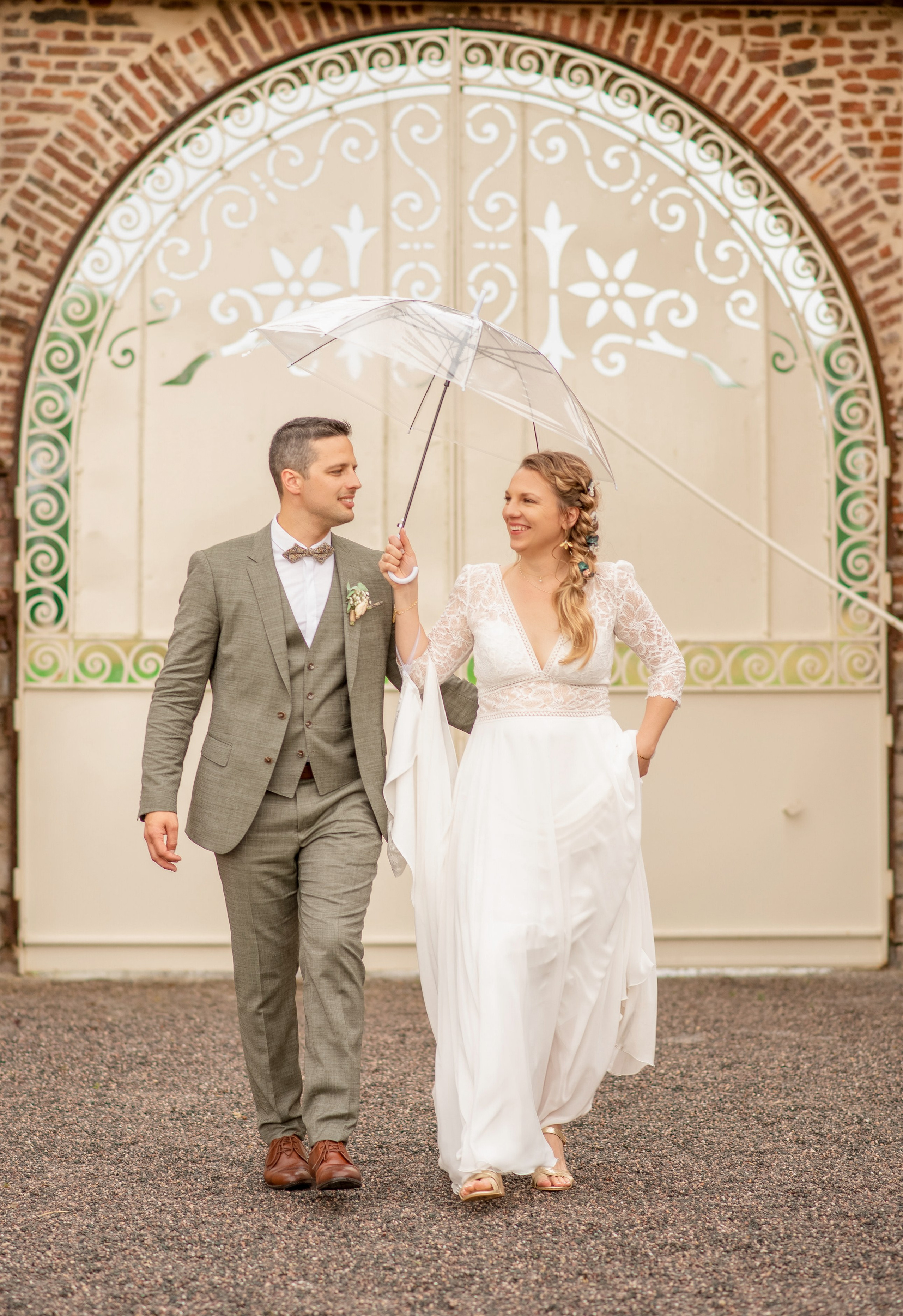 Portrait de mariée dans le centre historique de Monte-Carlo