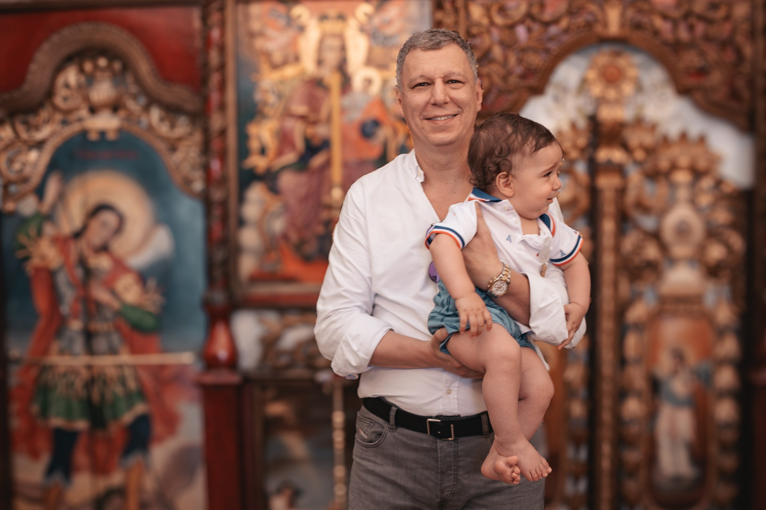 Lazar, krštenje i rođendan. BambinaaPhotography