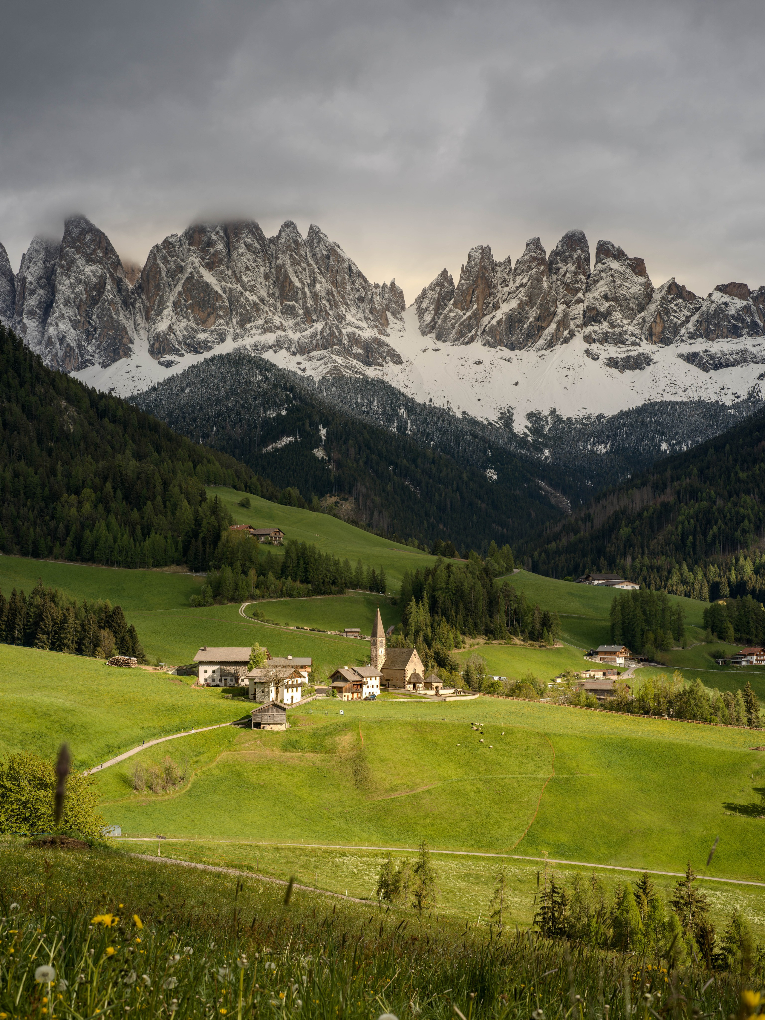 Santa Maddalena Church, the Dolomites