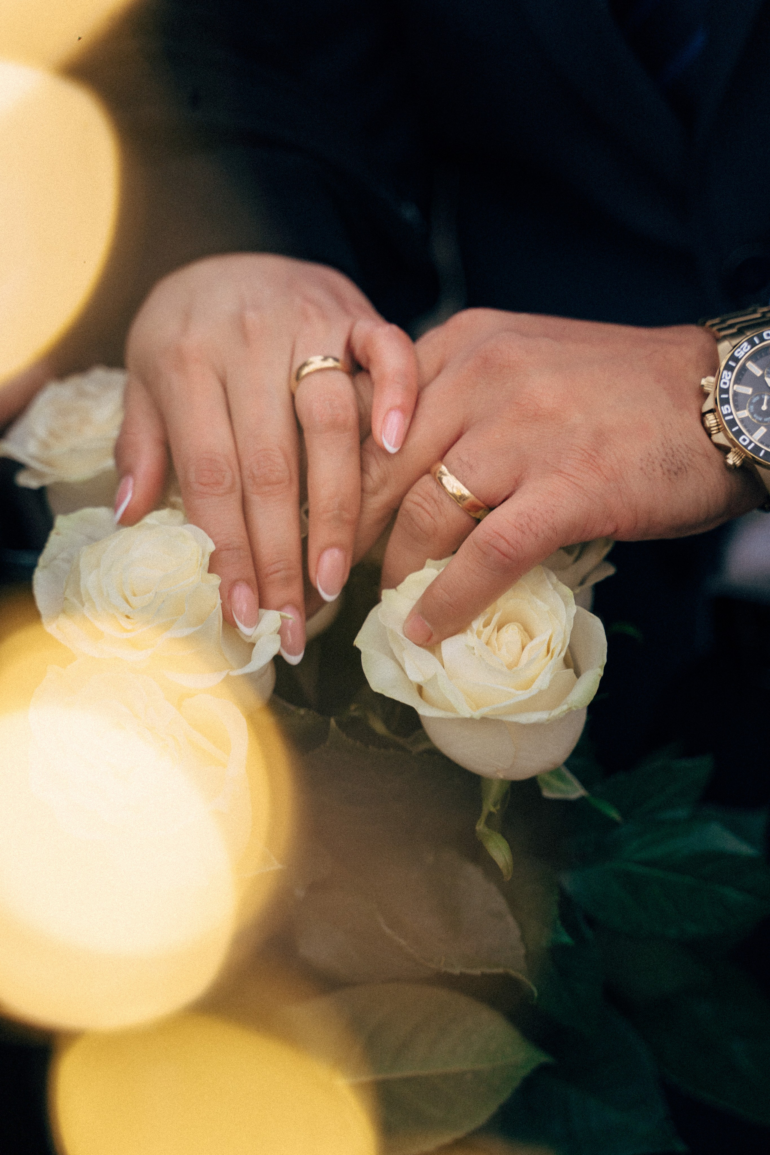 Wedding photo shoot in the Tbilisi Botanical Garden in winter