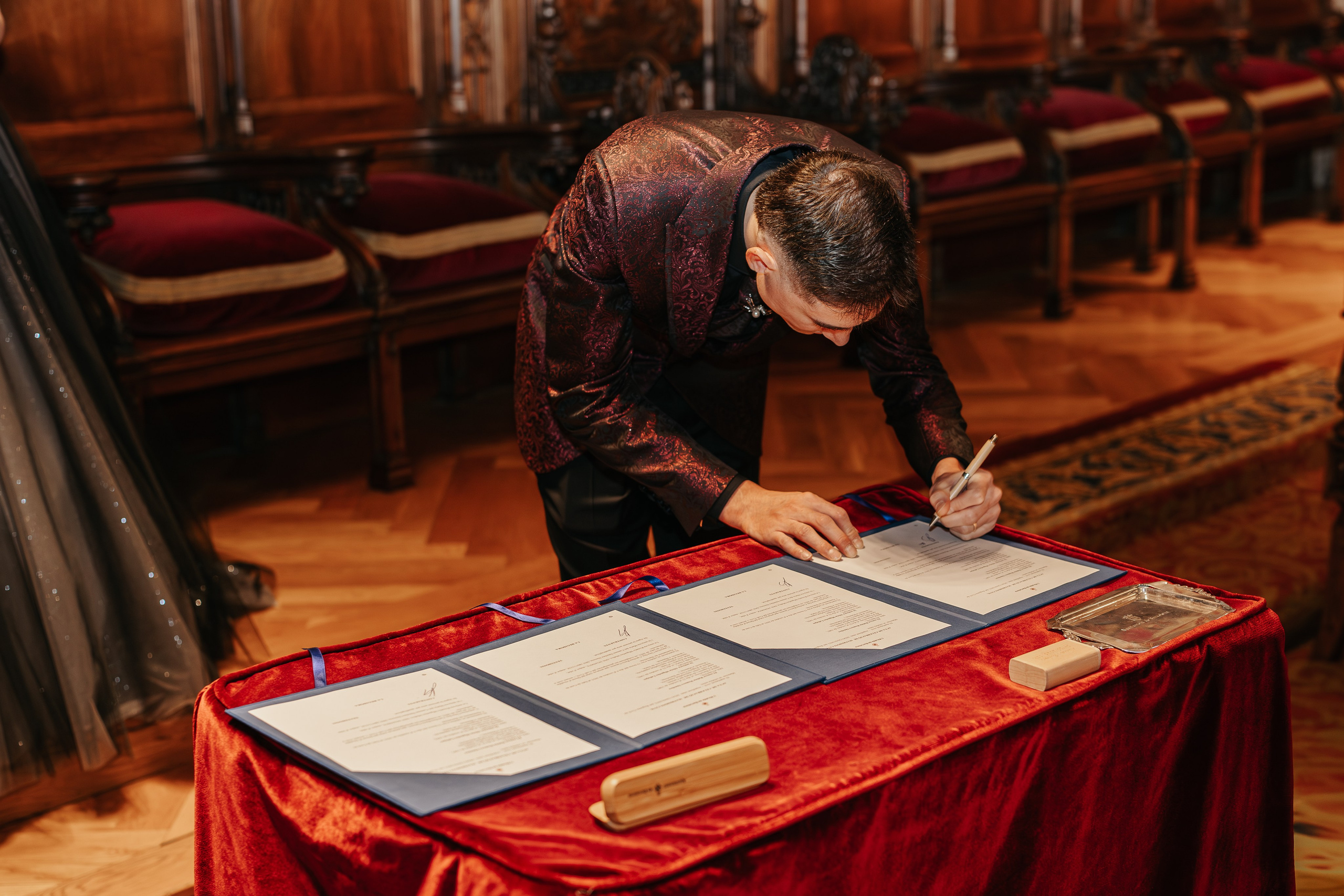 Alicia+Ruben, 04.10.2025, Ayuntamiento de Barcelona, Hotel Miramar. Wedding photographer in Catalonia