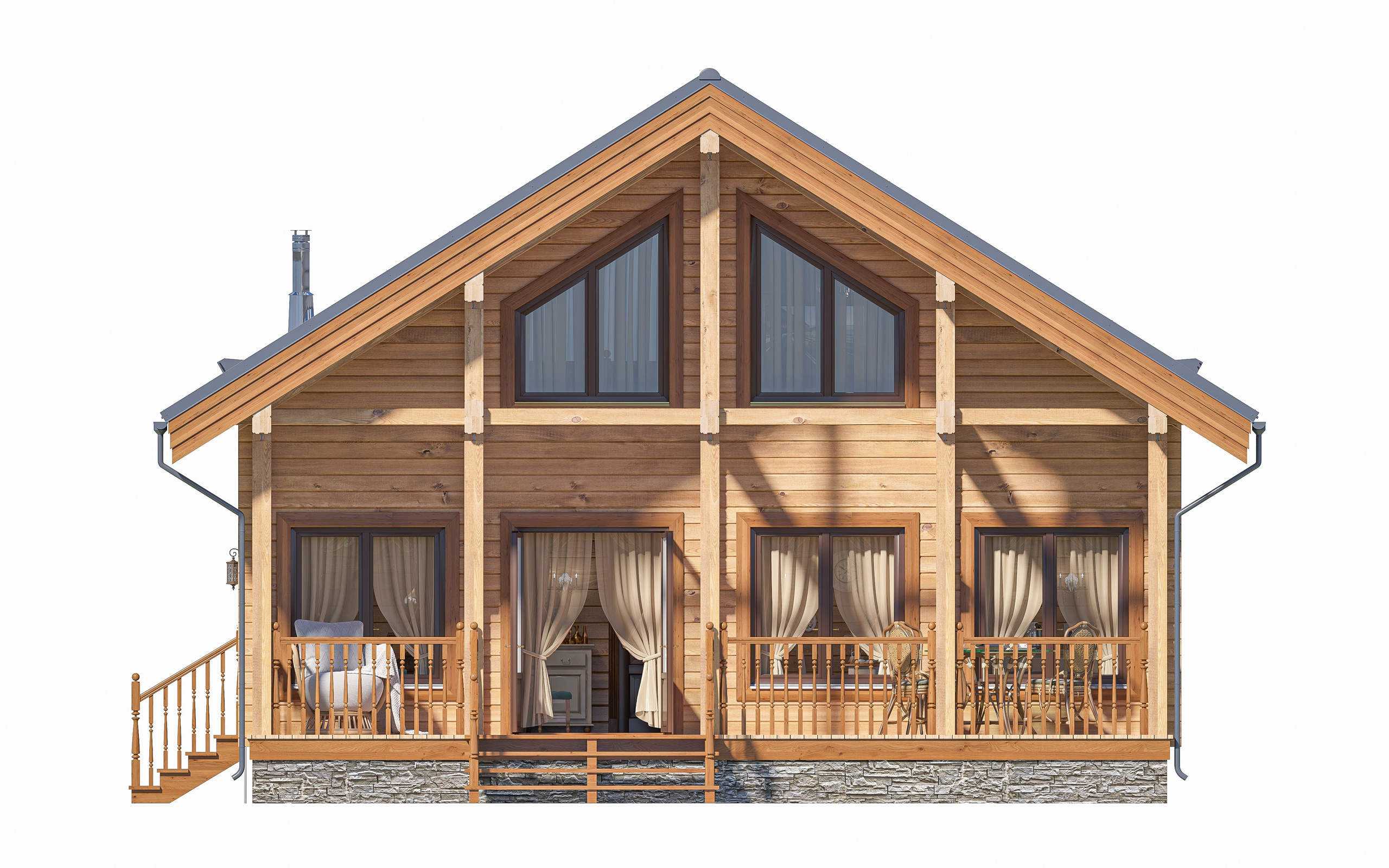 Экстерьер дома. Дизайн и визуализация