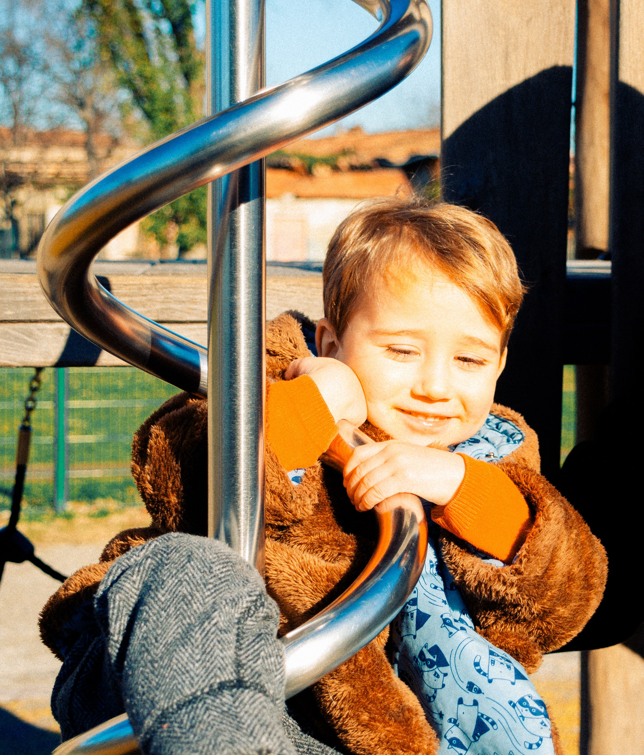 January in park. Анастасия Бучинская фотограф в Милане