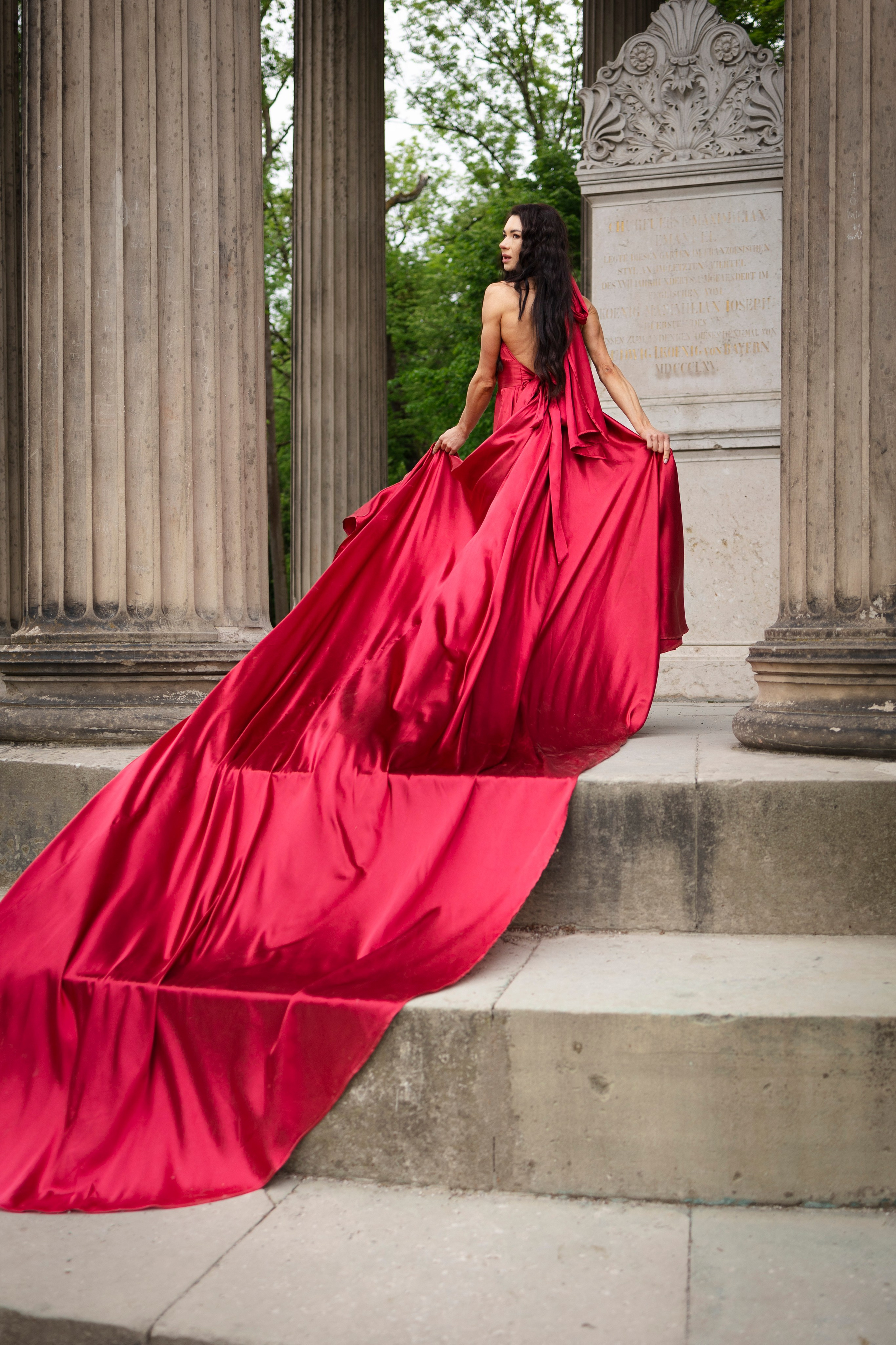 Long dresses shooting. Photographer in Munich