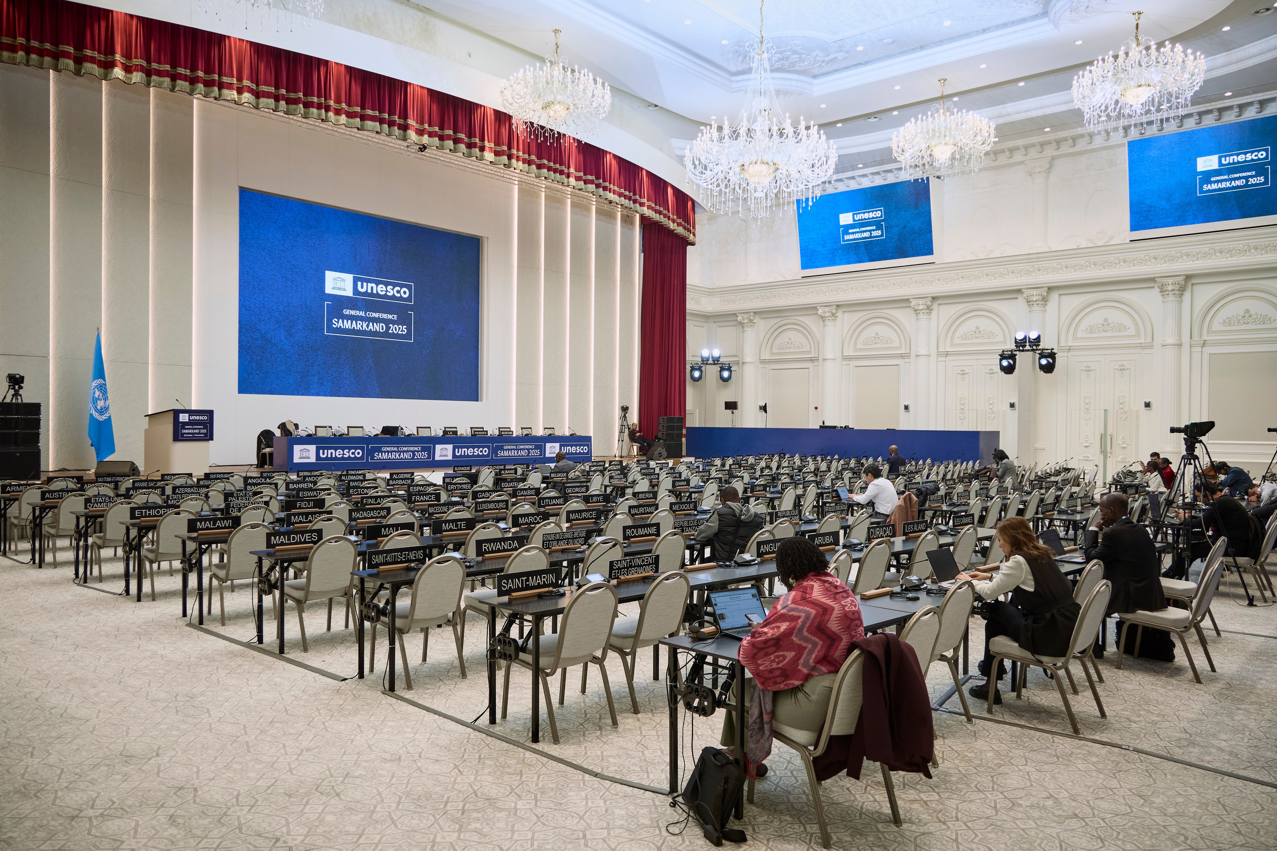 General conference UNESCO 2025 Uzbekistan. Photographer in Uzbekistan and Samarkand Djasur Marupov