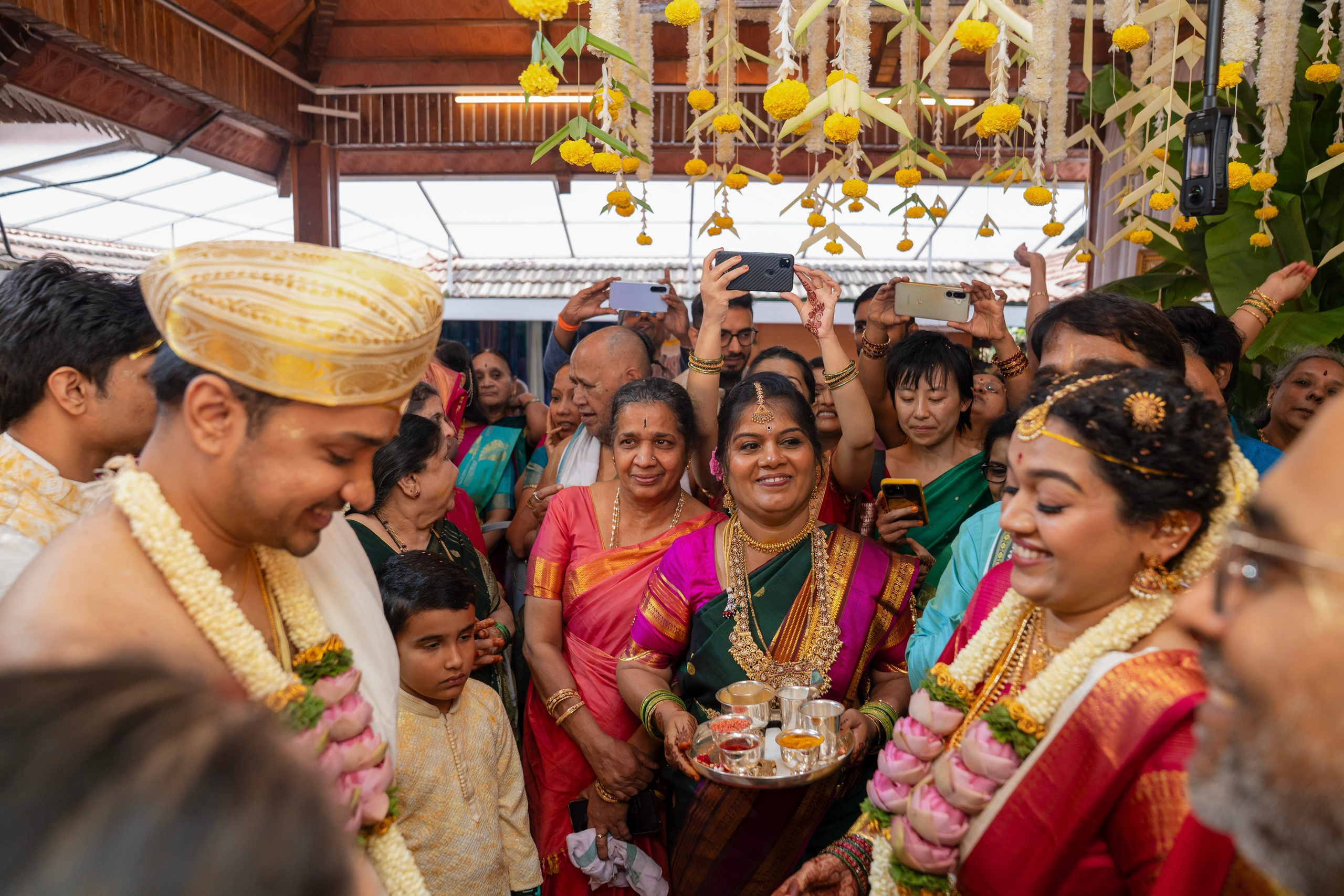 Kruthika & Akshay, Wedding at Balan Farms, Bangalore | Truly Yours