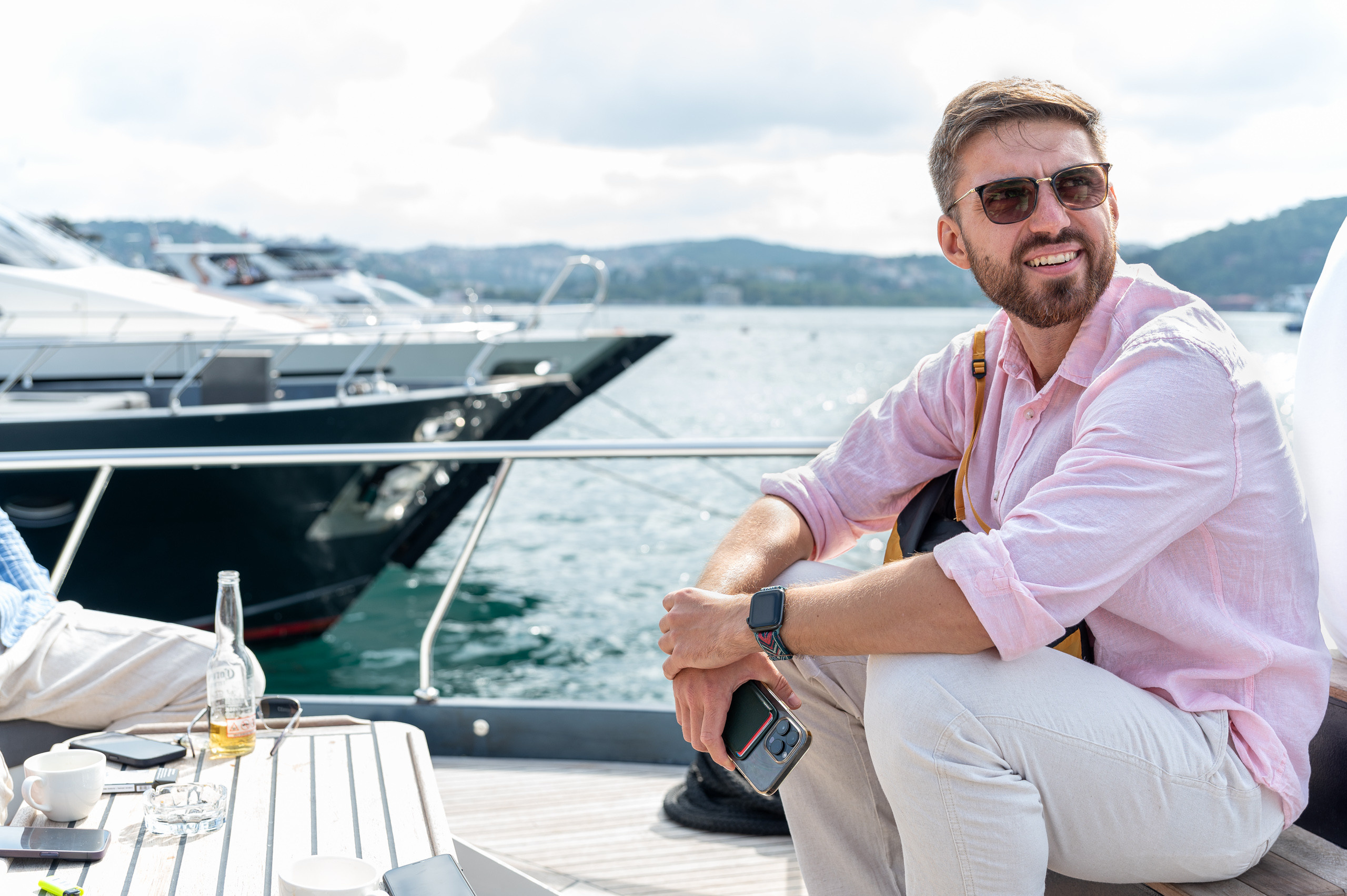 Yacht cooking event. Alex Leonidov — Photographer