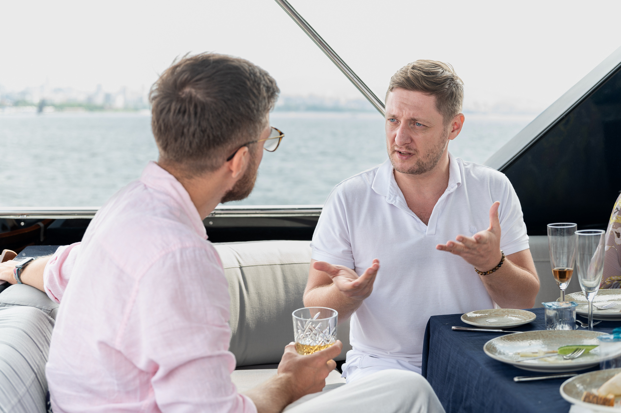 Yacht cooking event. Alex Leonidov — Photographer