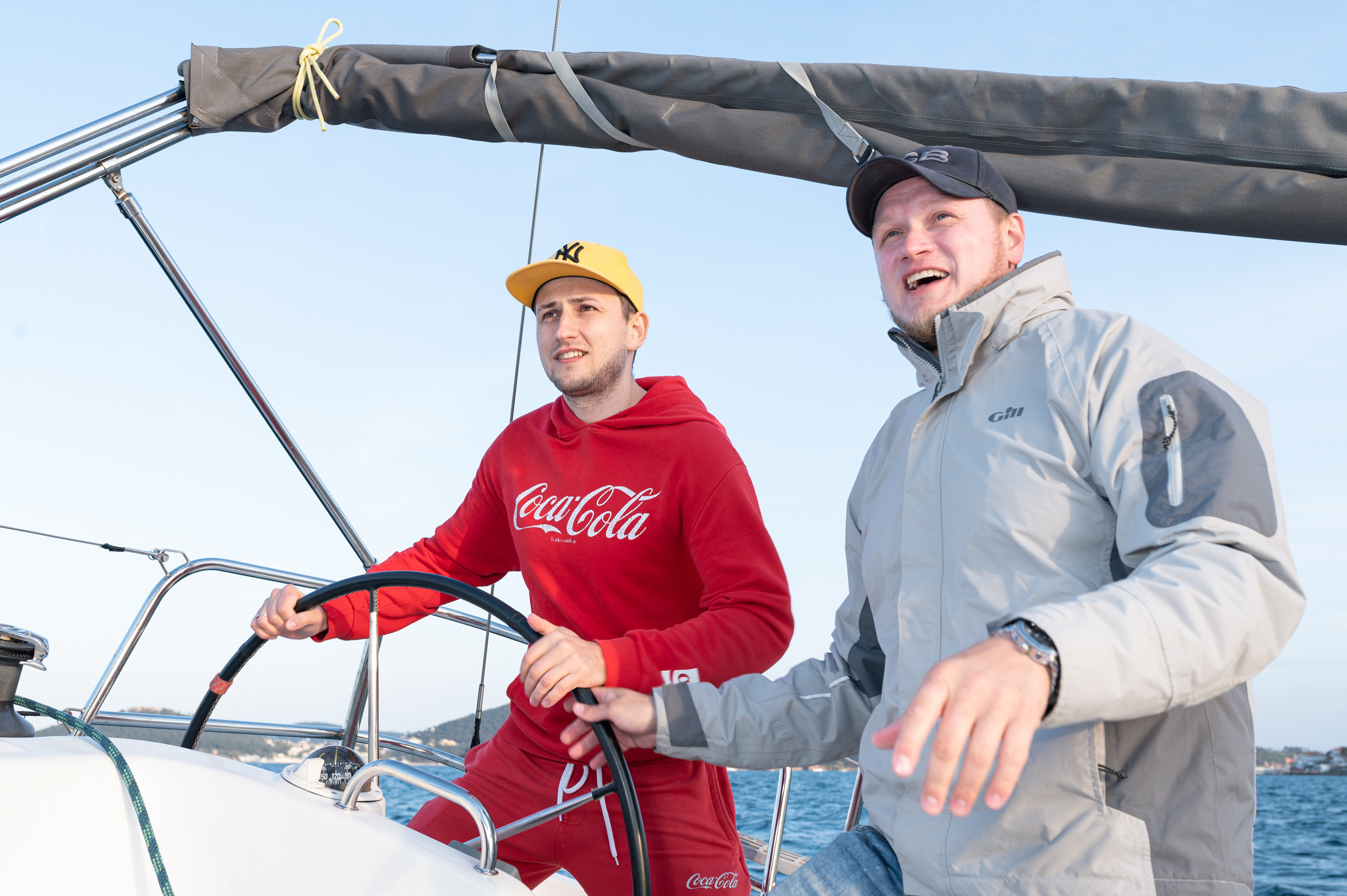 Yachting with friends. Alex Leonidov — Photographer