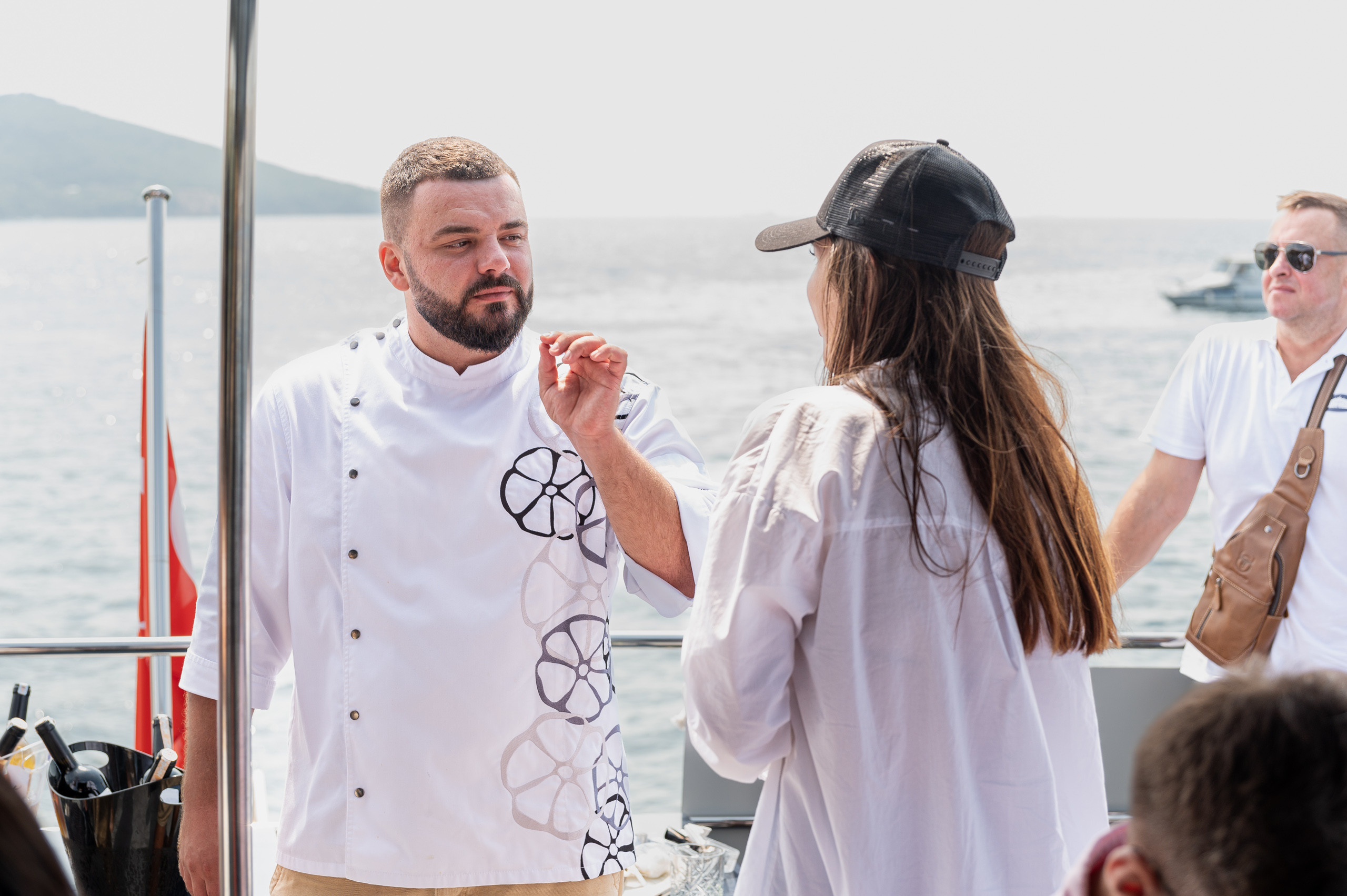 Yacht cooking event. Alex Leonidov — Photographer