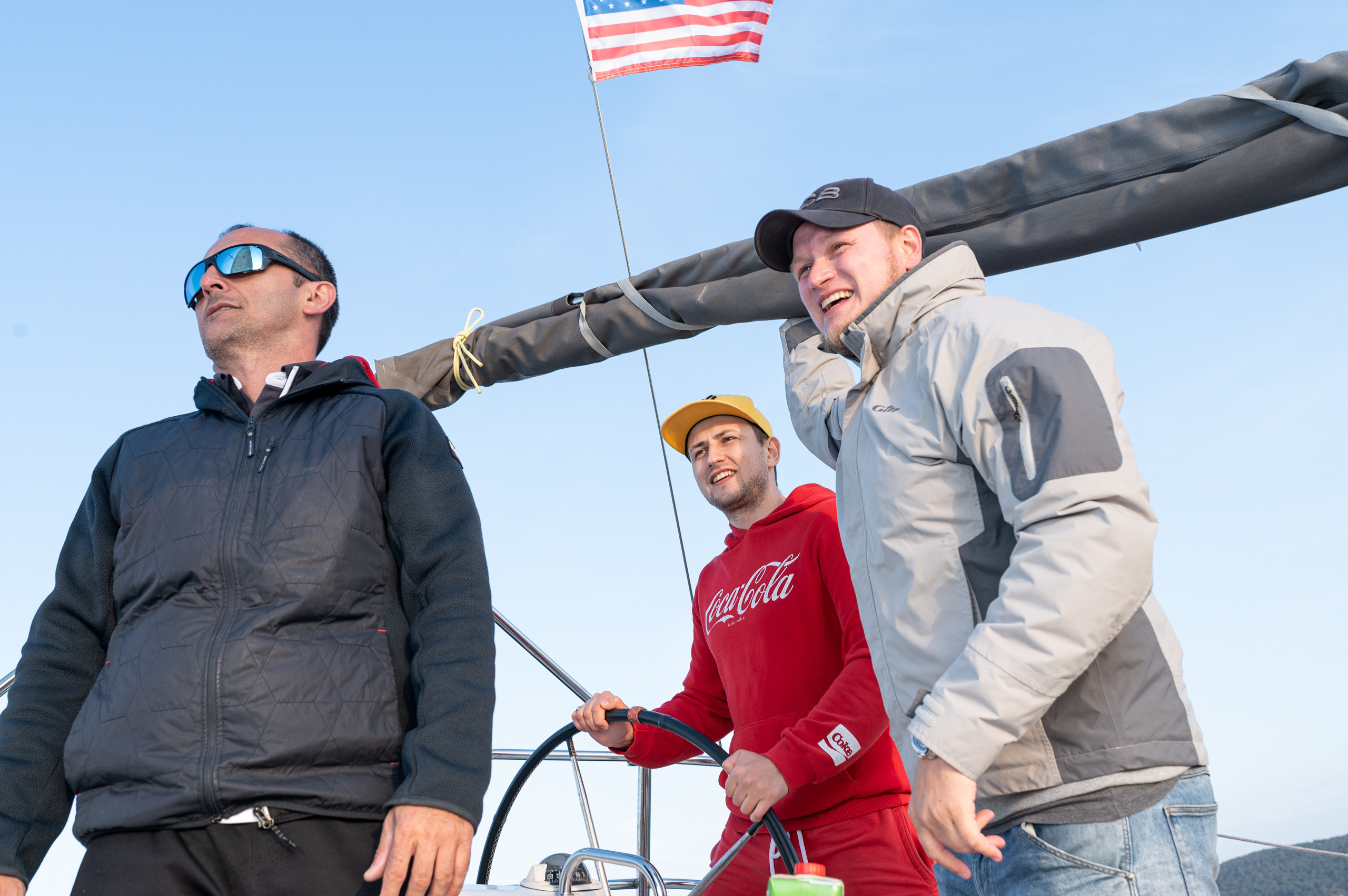 Yachting with friends. Alex Leonidov — Photographer