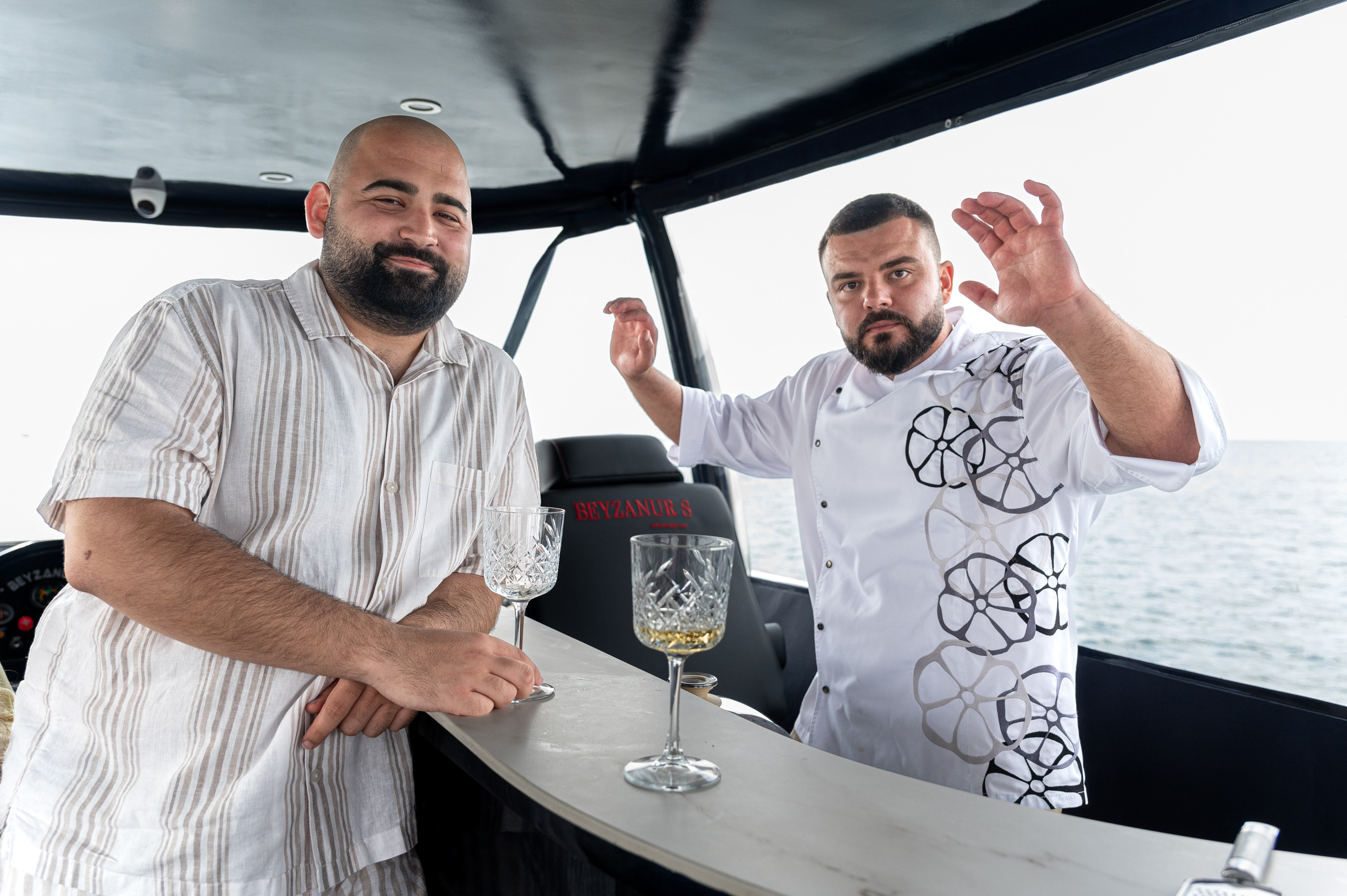 Yacht cooking event. Alex Leonidov — Photographer