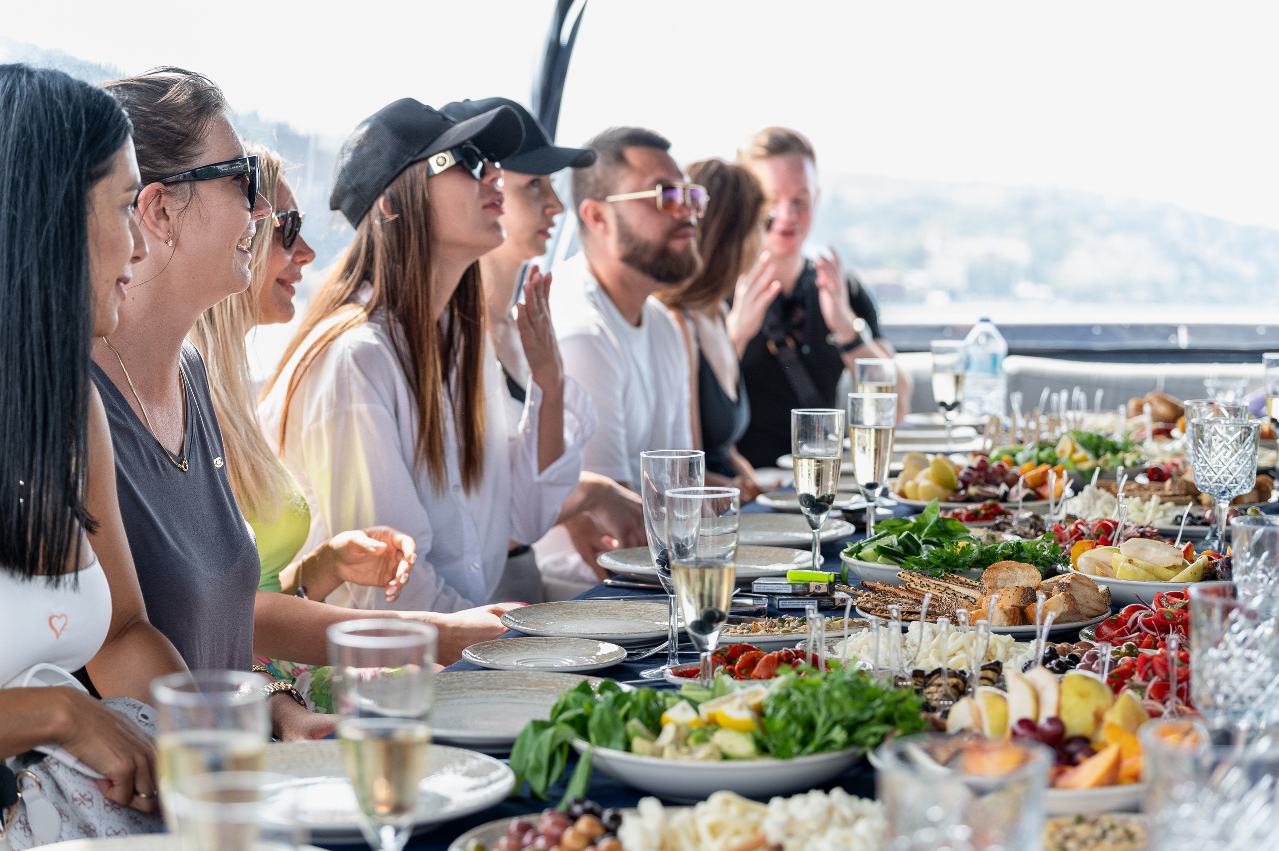 Yacht cooking event. Alex Leonidov — Photographer
