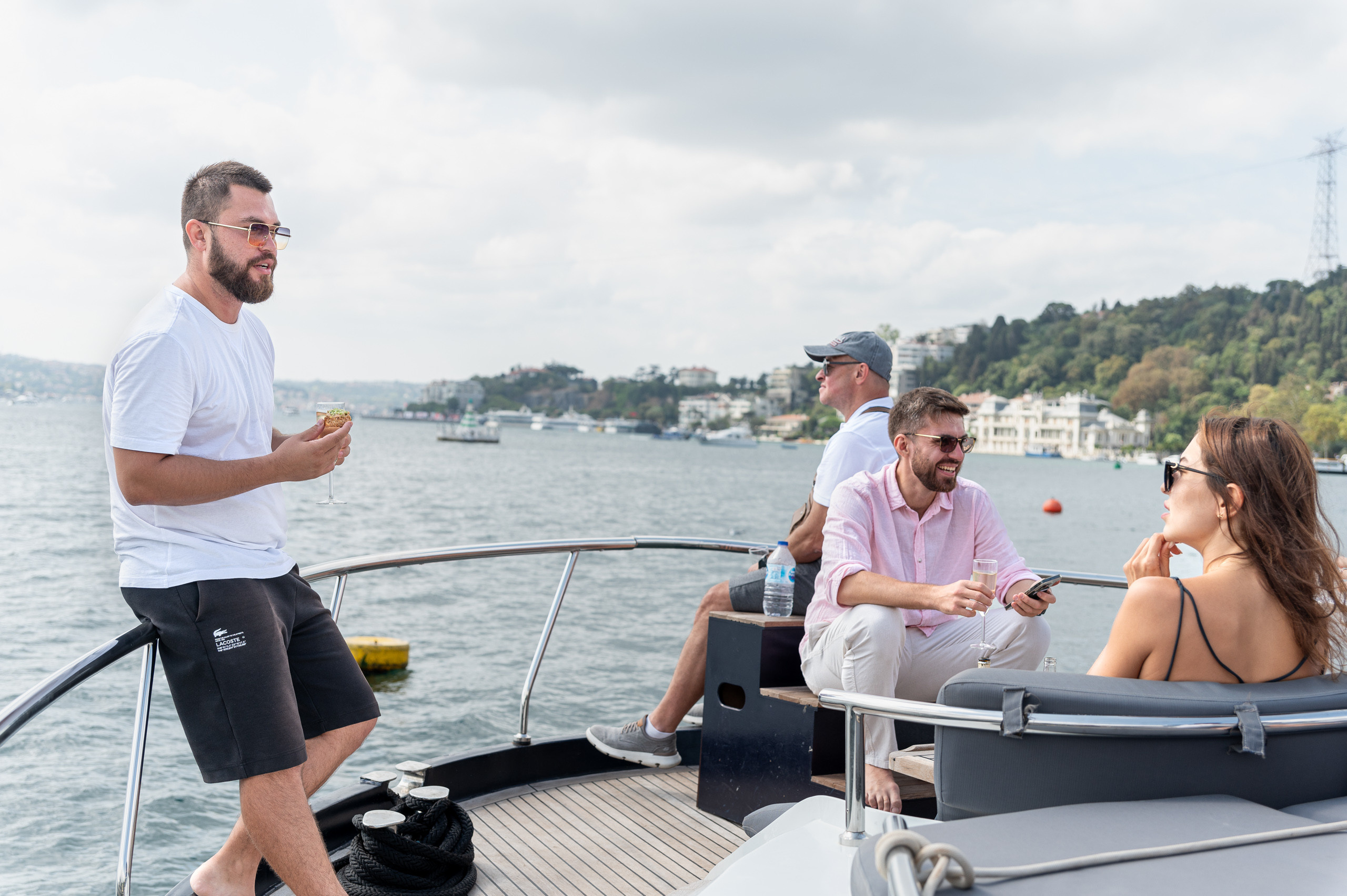 Yacht cooking event. Alex Leonidov — Photographer