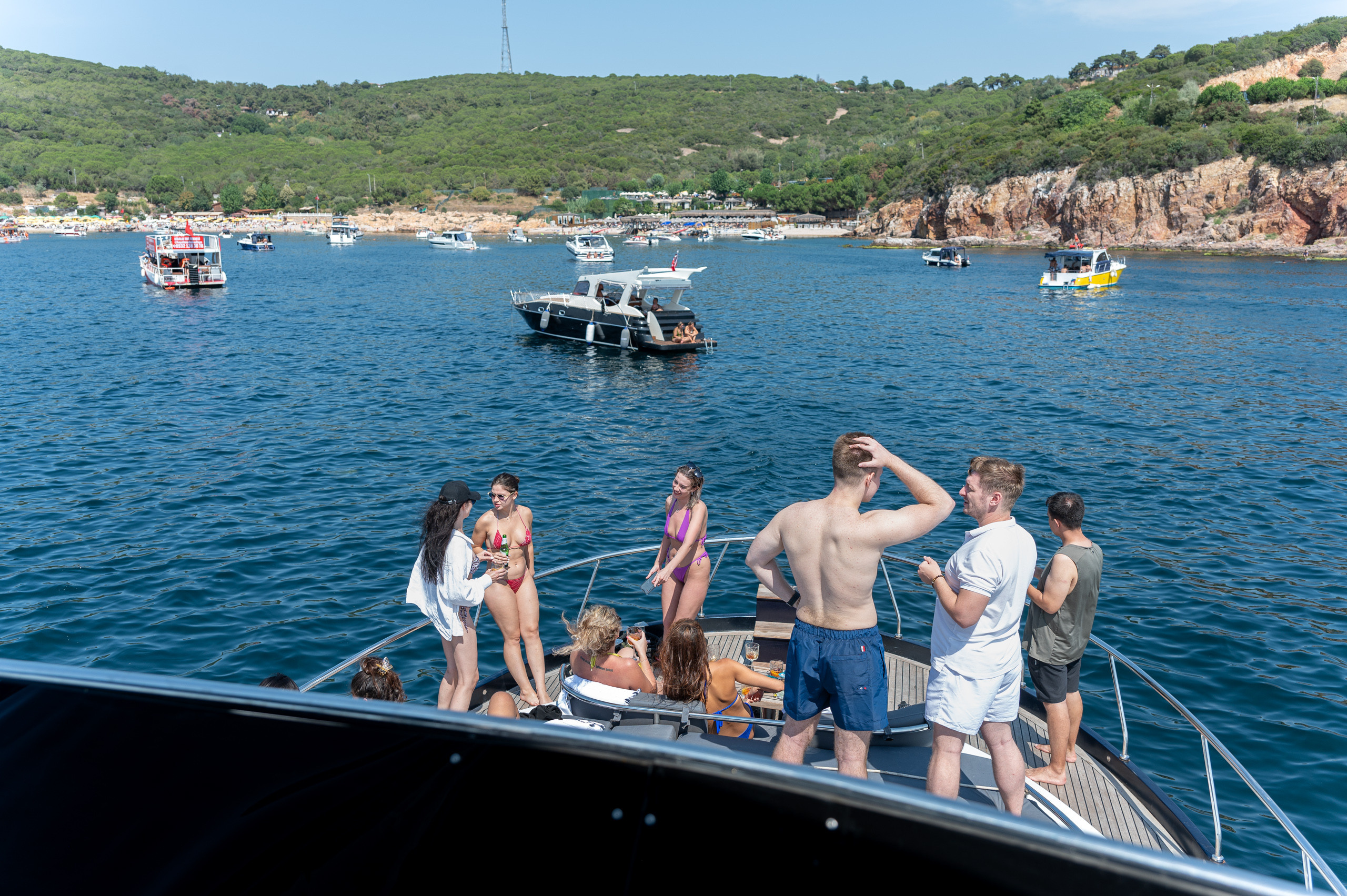 Yacht cooking event. Alex Leonidov — Photographer