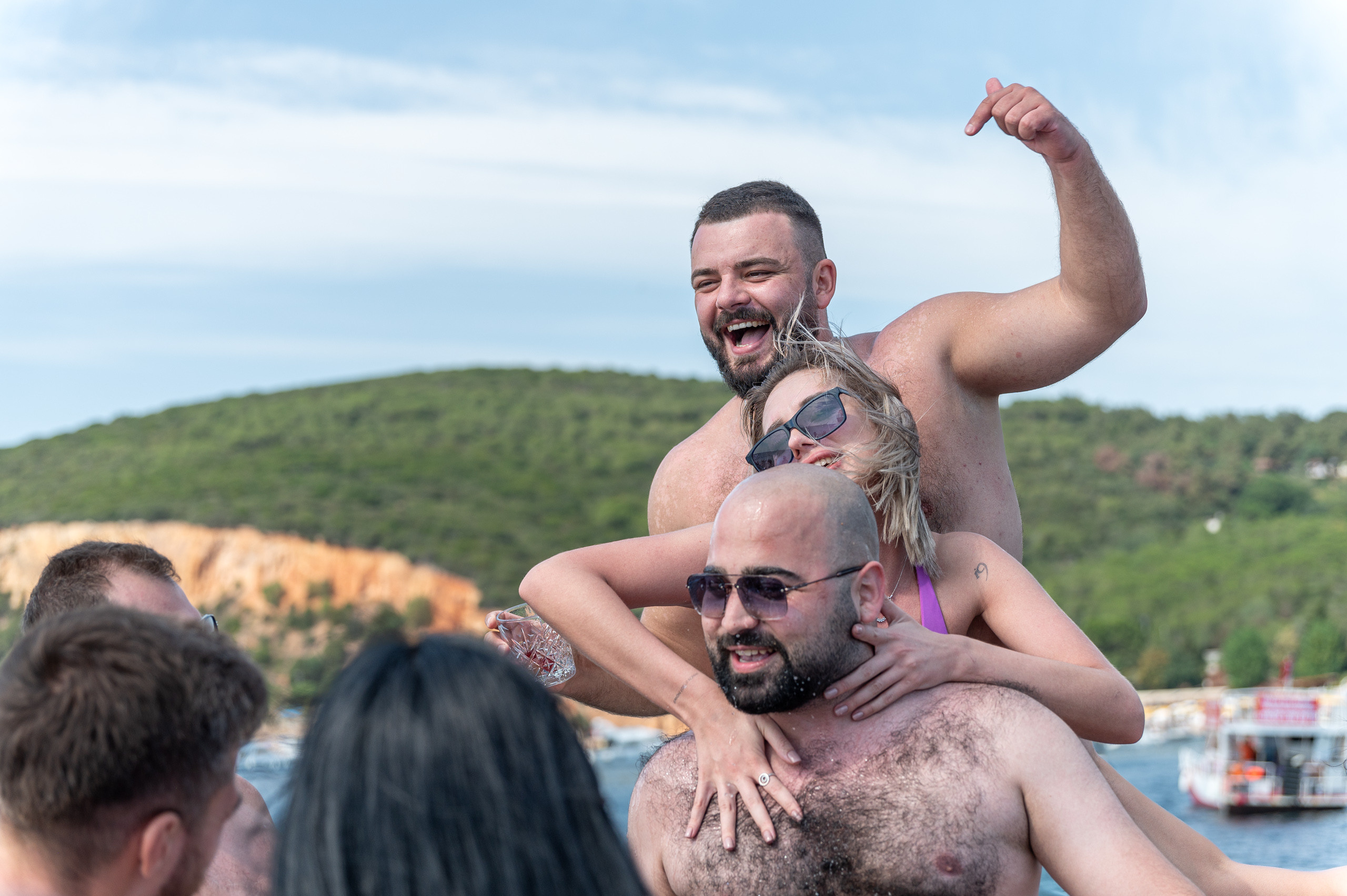 Yacht cooking event. Alex Leonidov — Photographer