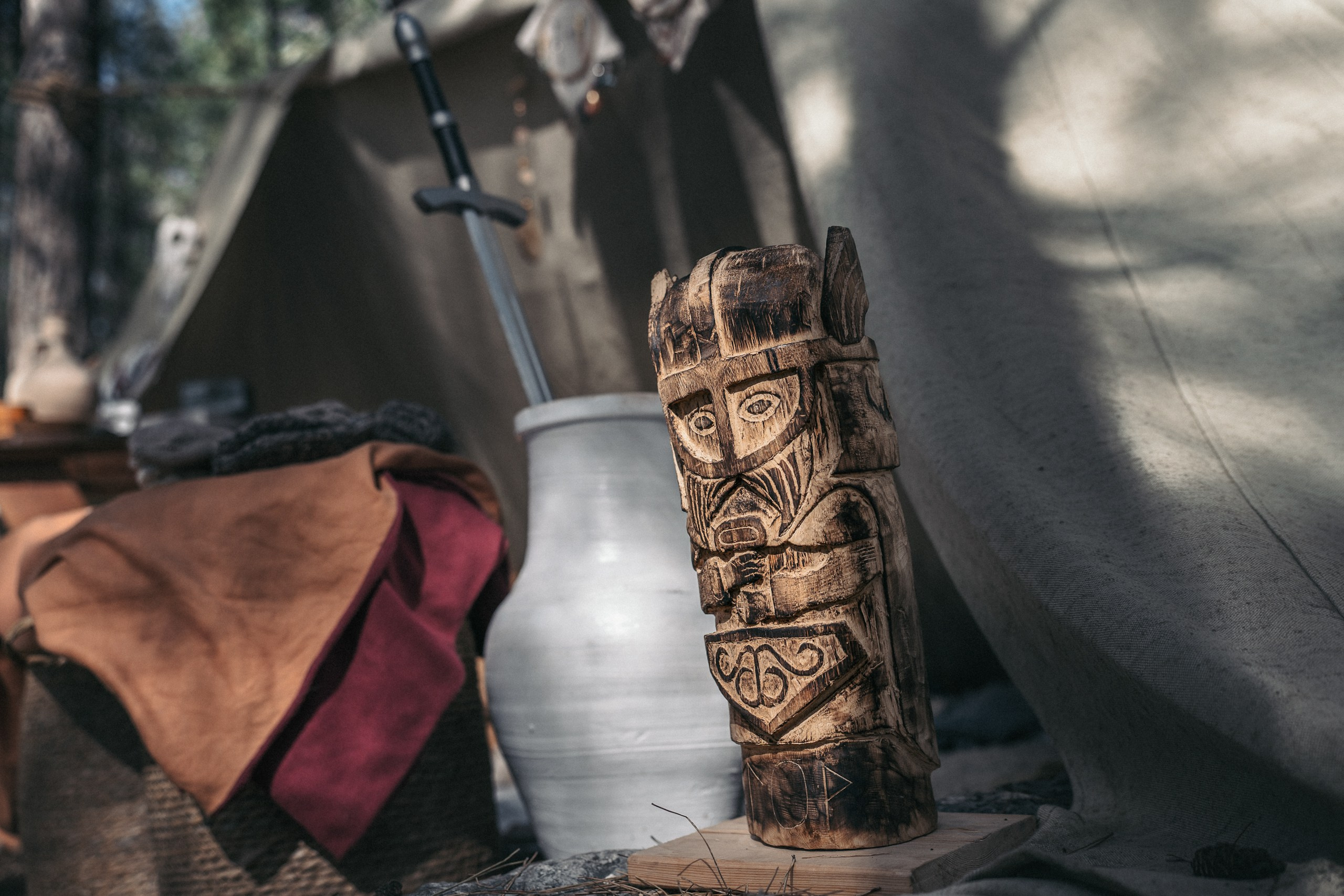 Чёрный Фьорд — реконструкция лагеря викингов | Клуб «Нортман». КРиС «Нортман»