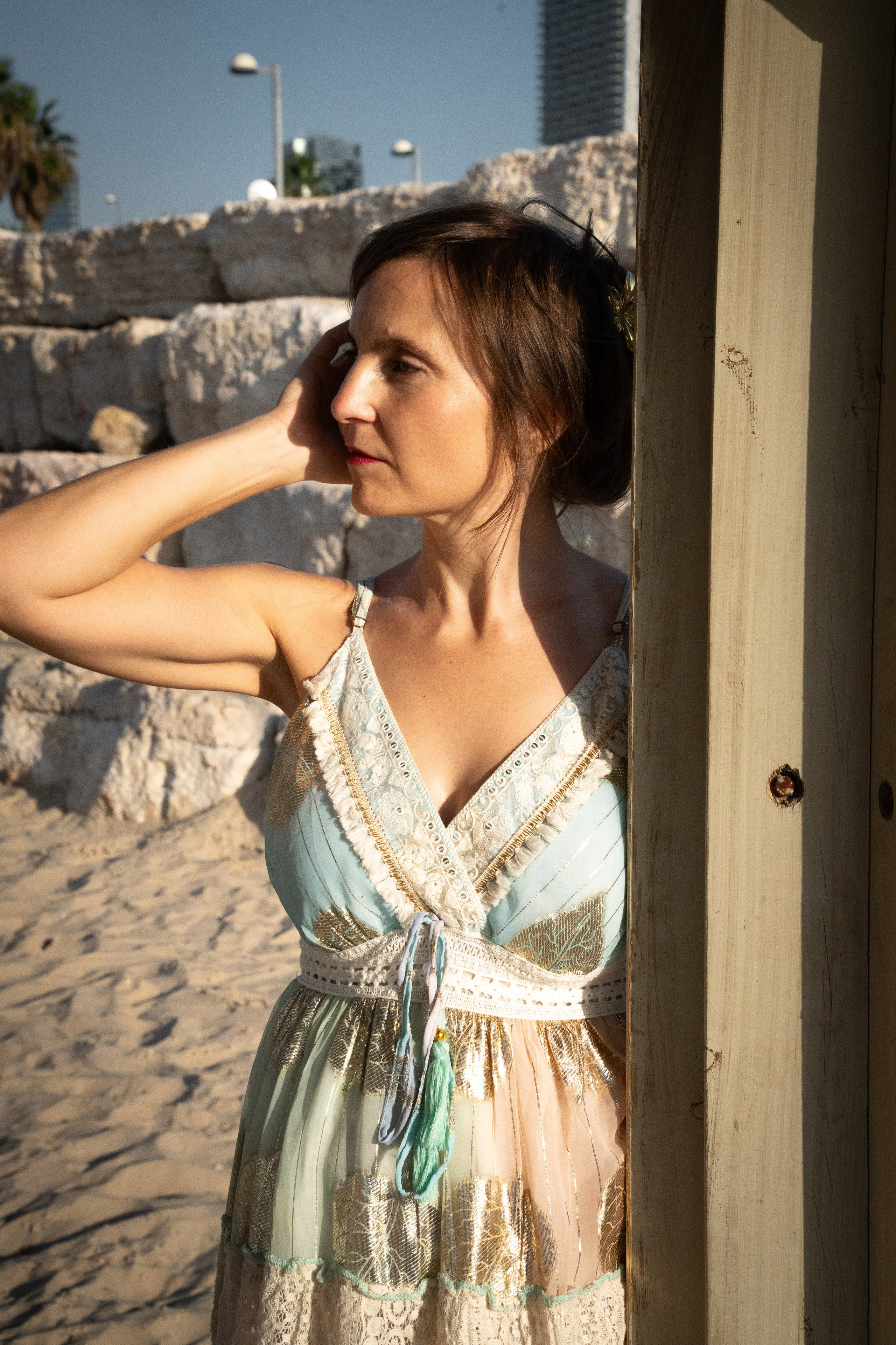 Yudith, Tel Aviv, Beach, November 2025. Divignbytehilah.com