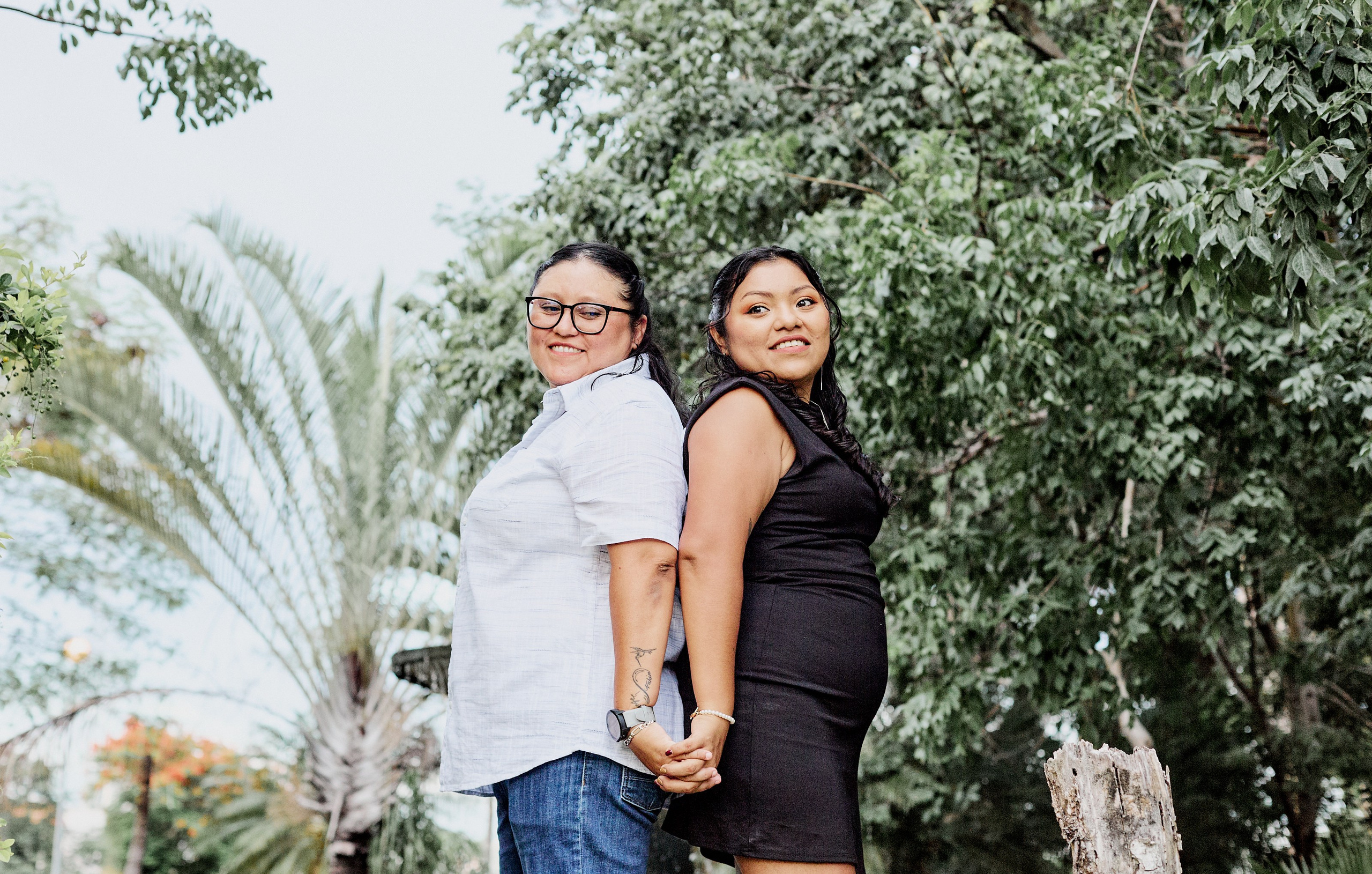 Yenny y Fatima. Christian Ku fotógrafo en Mérida, Yucatán