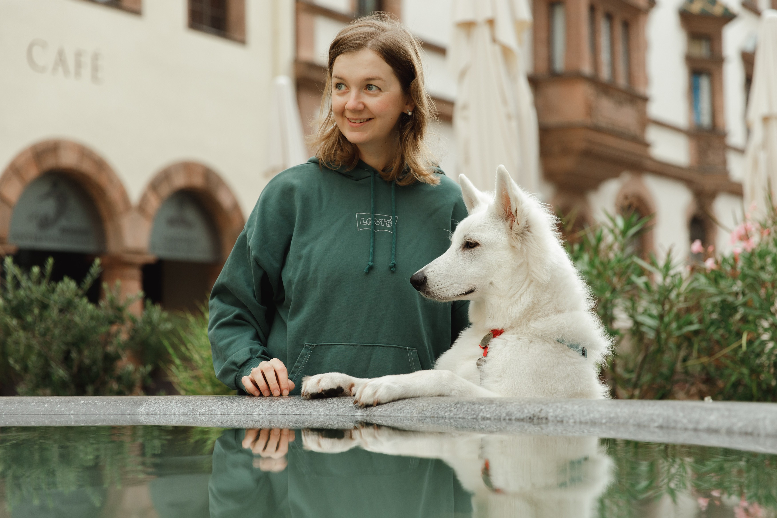 Astra in Leipzig. Kaja | fotograf we Wrocławiu | ludzie i psy