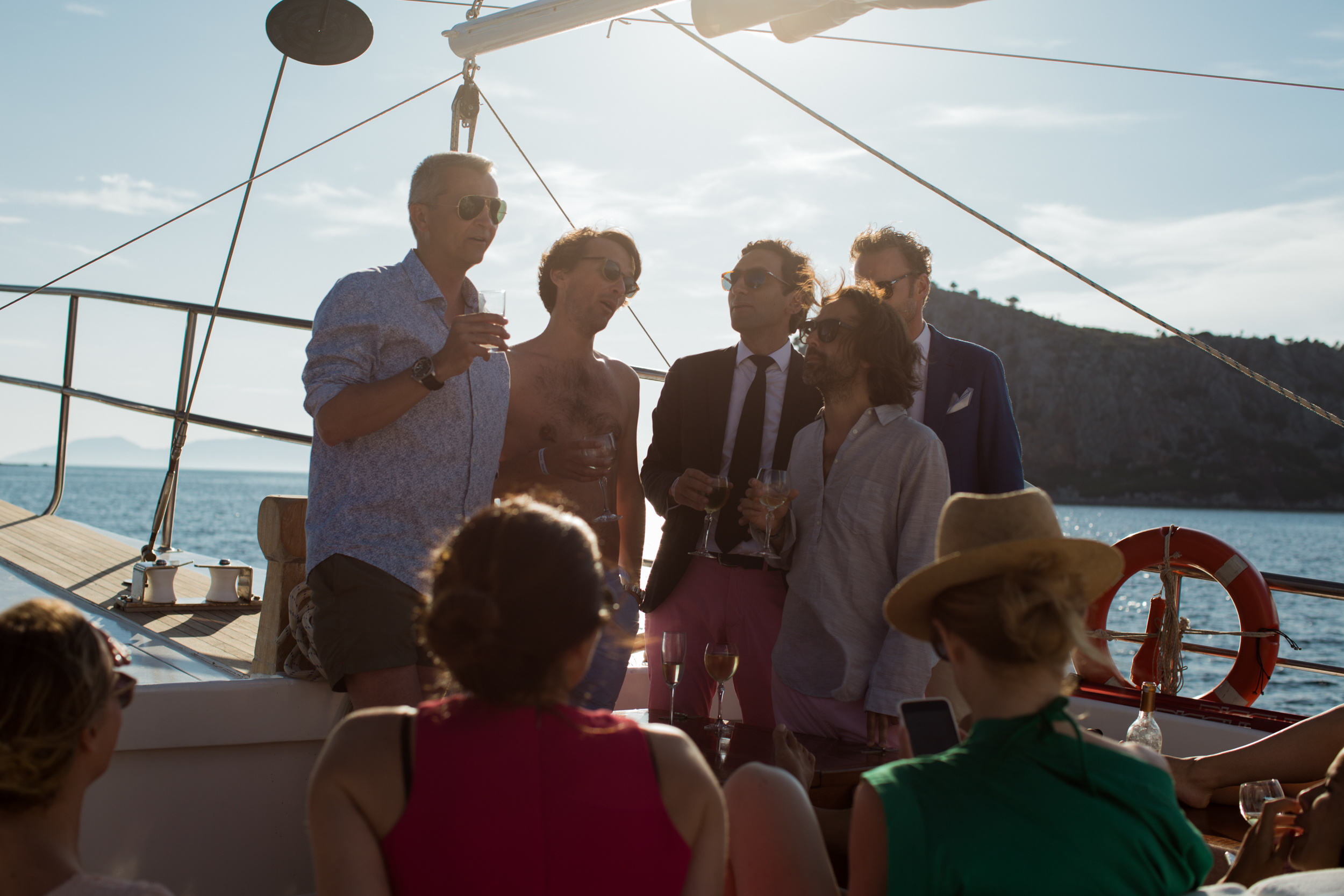 Вечеринка друзей и свадьба на острове. Фотограф в Каппадокии / Julia Ganch