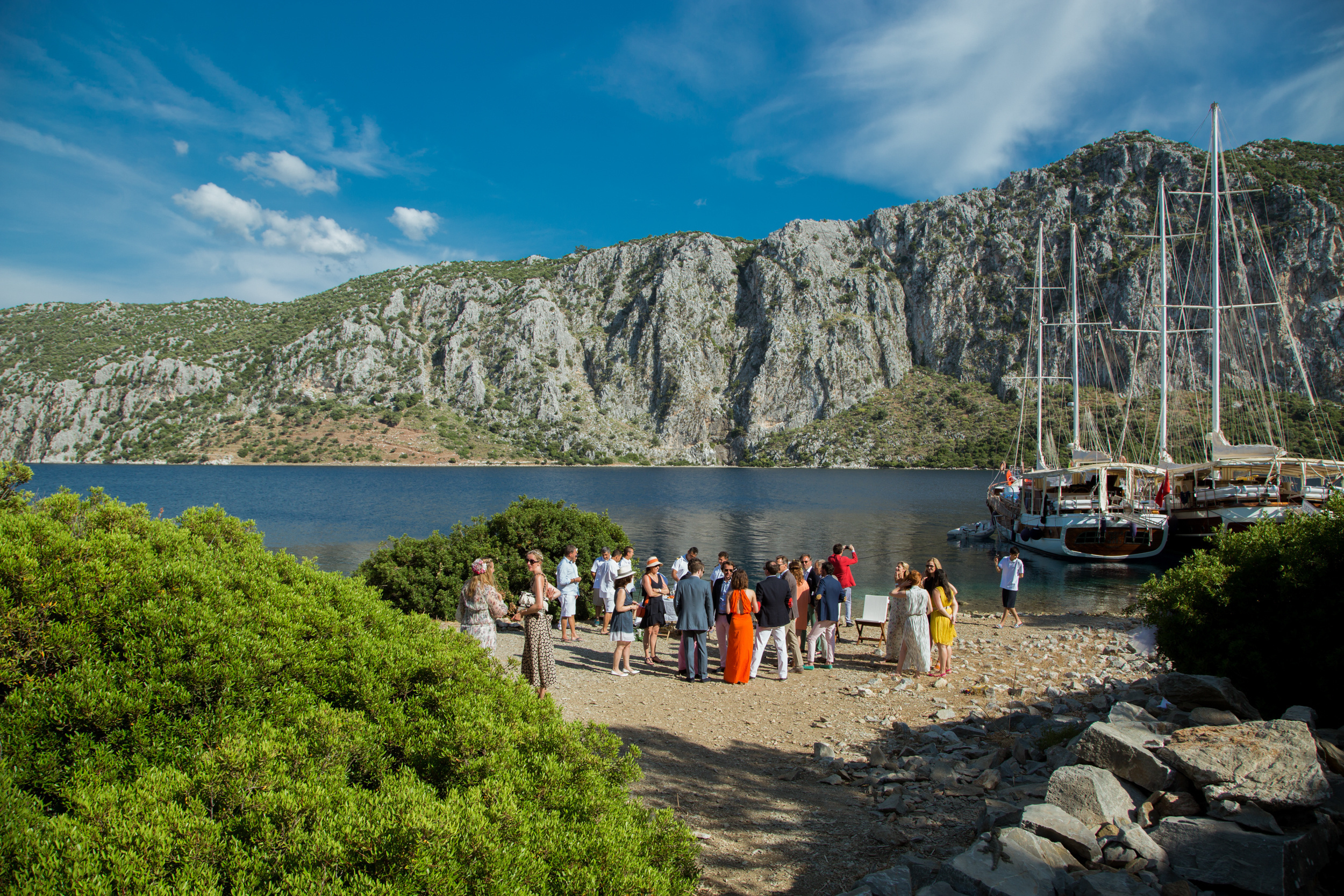 Вечеринка друзей и свадьба на острове. Фотограф в Каппадокии / Julia Ganch