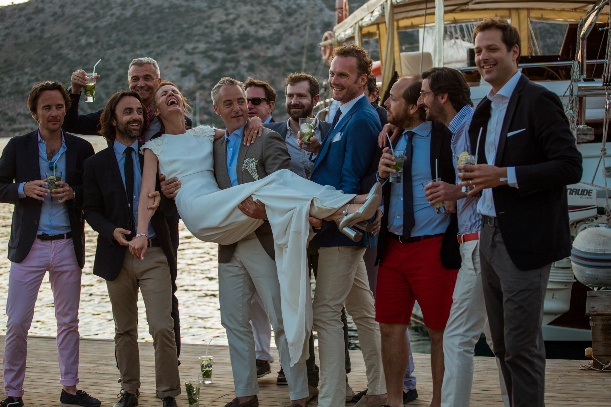 Вечеринка друзей и свадьба на острове. Фотограф в Каппадокии / Julia Ganch